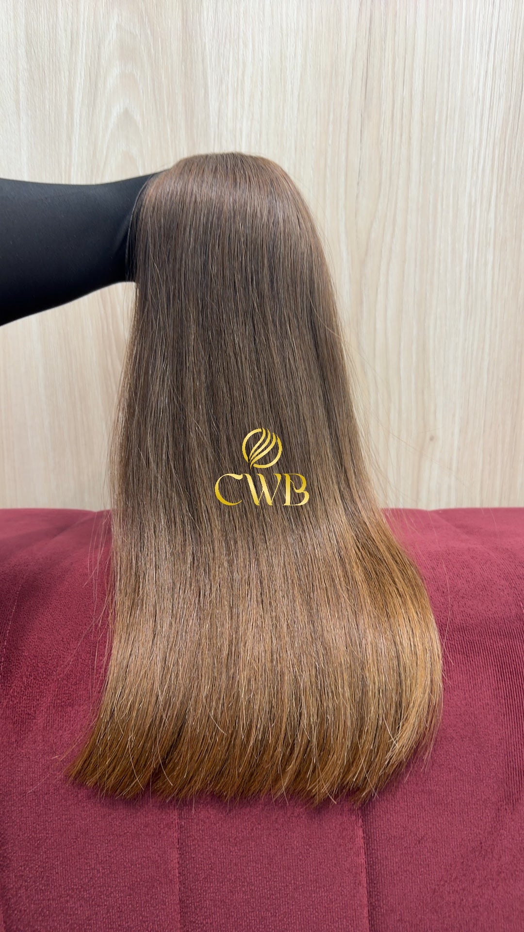 Cabelo Loiro Natural Médio 49cm 144g Brasileiro do Sul