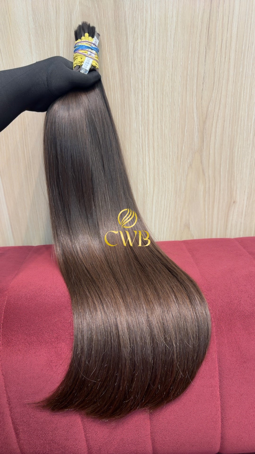 Cabelo Loiro Natural Escuro 67cm 275g Brasileiro do Sul