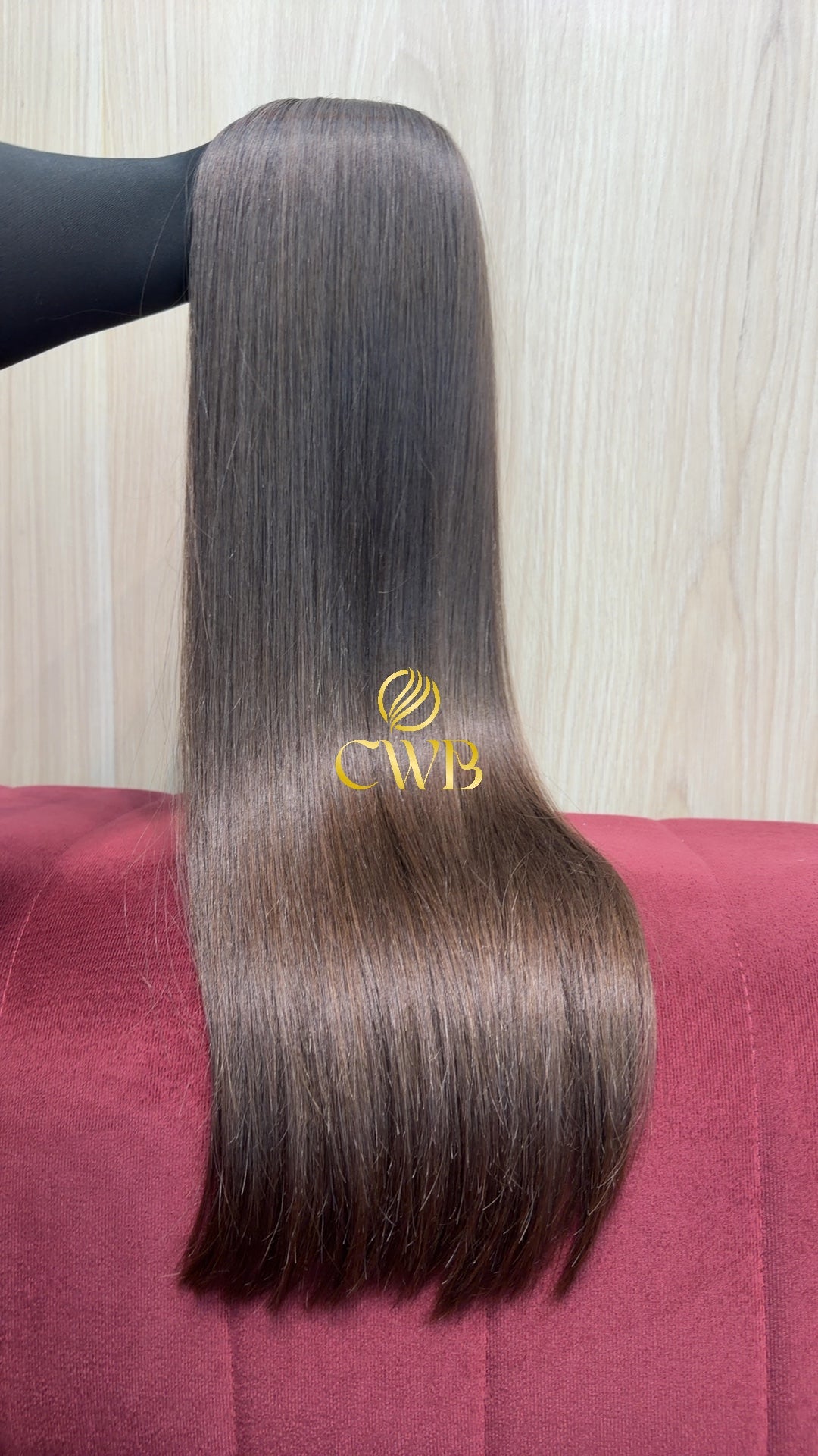 Cabelo Loiro Natural Escuro 67cm 275g Brasileiro do Sul