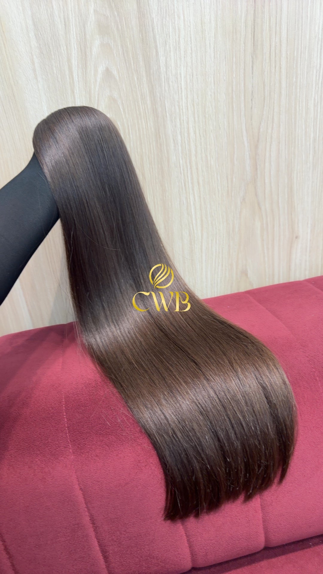 Cabelo Loiro Natural Escuro 67cm 275g Brasileiro do Sul