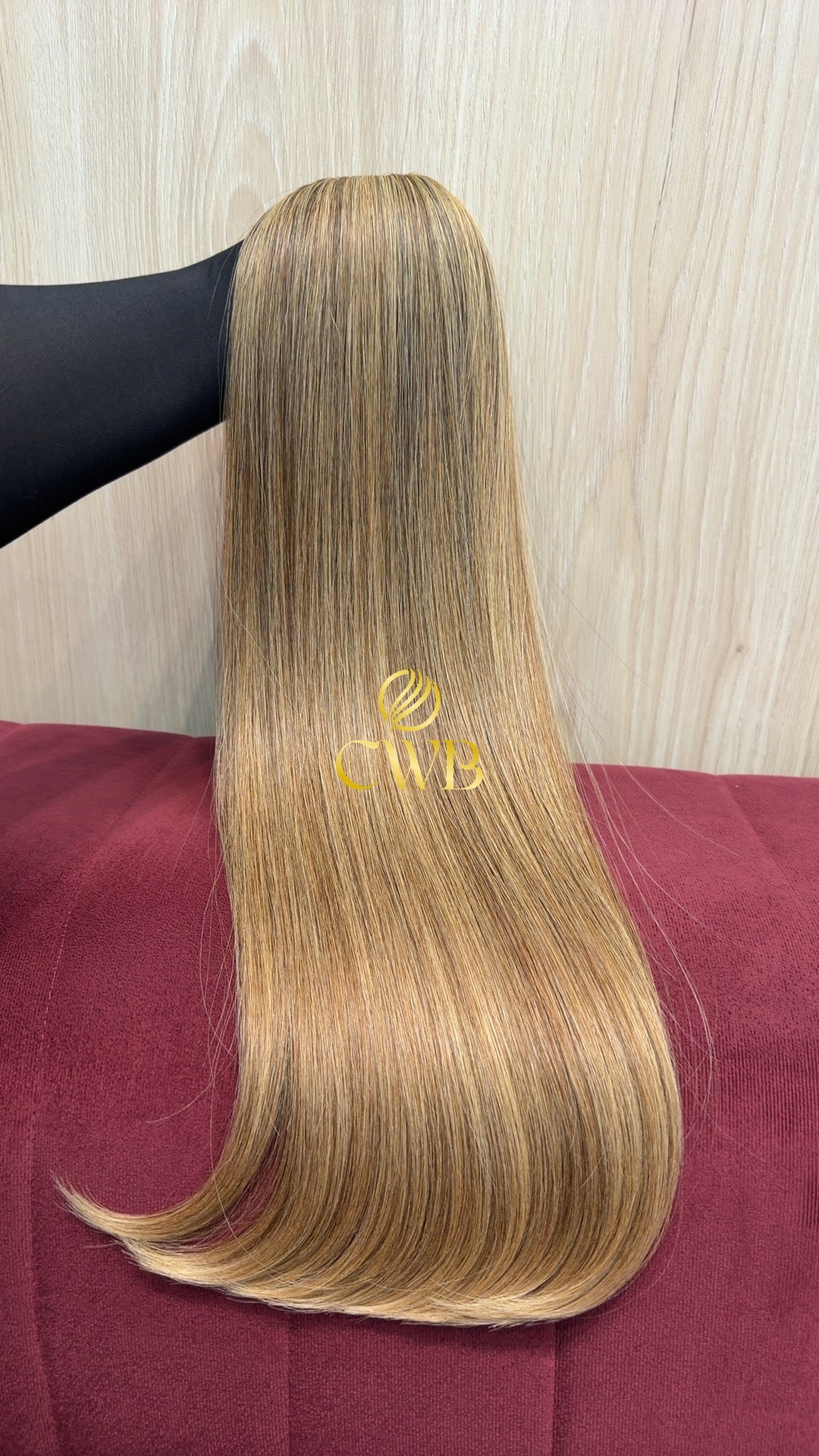 Cabelo Loiro Descolorido 63cm 106g Brasileiro do Sul