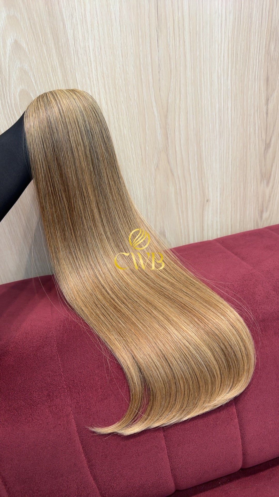 Cabelo Loiro Descolorido 63cm 106g Brasileiro do Sul