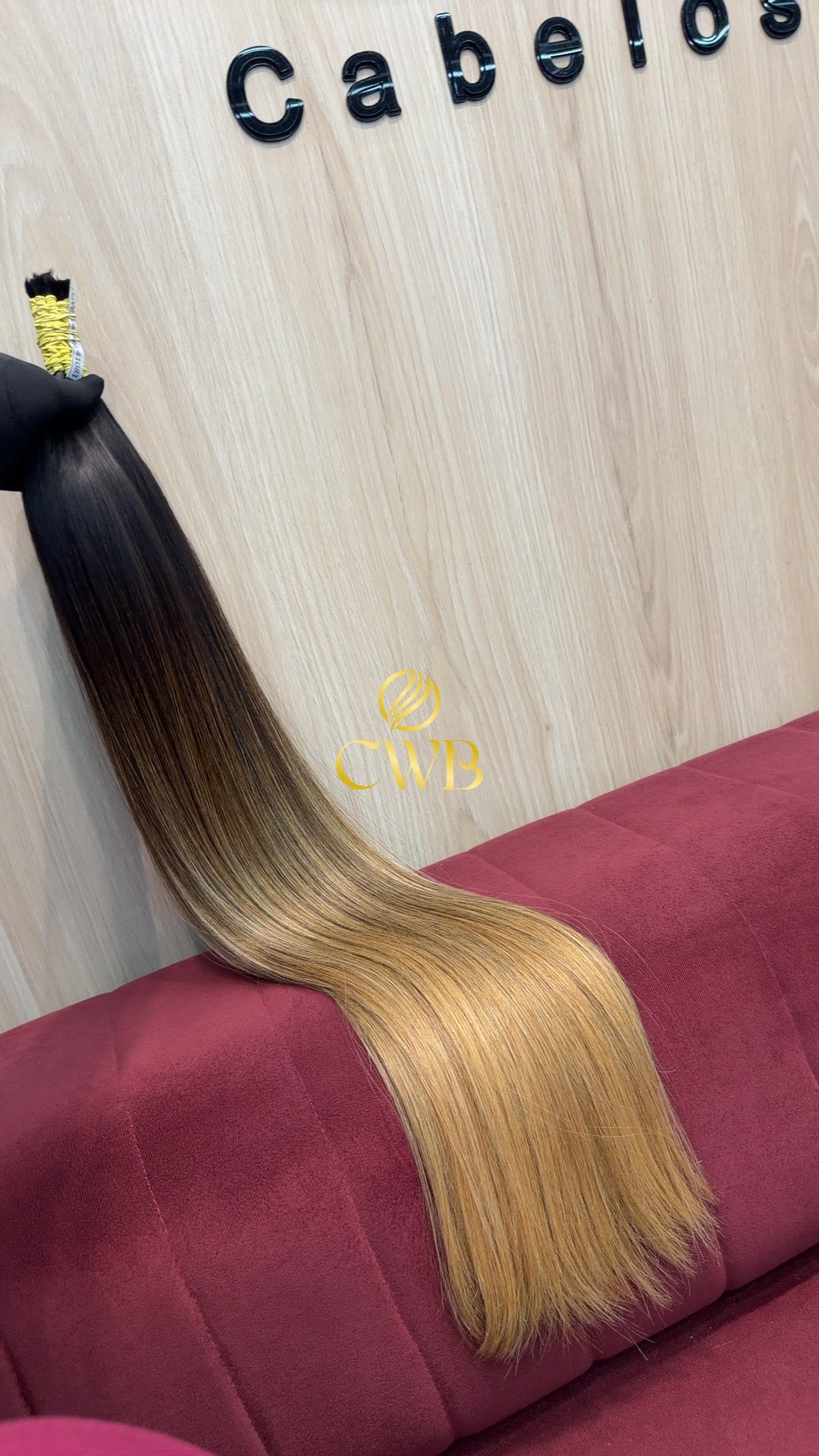 Cabelo Loiro Descolorido Moreno Iluminado 80cm 132g Brasileiro do Sul