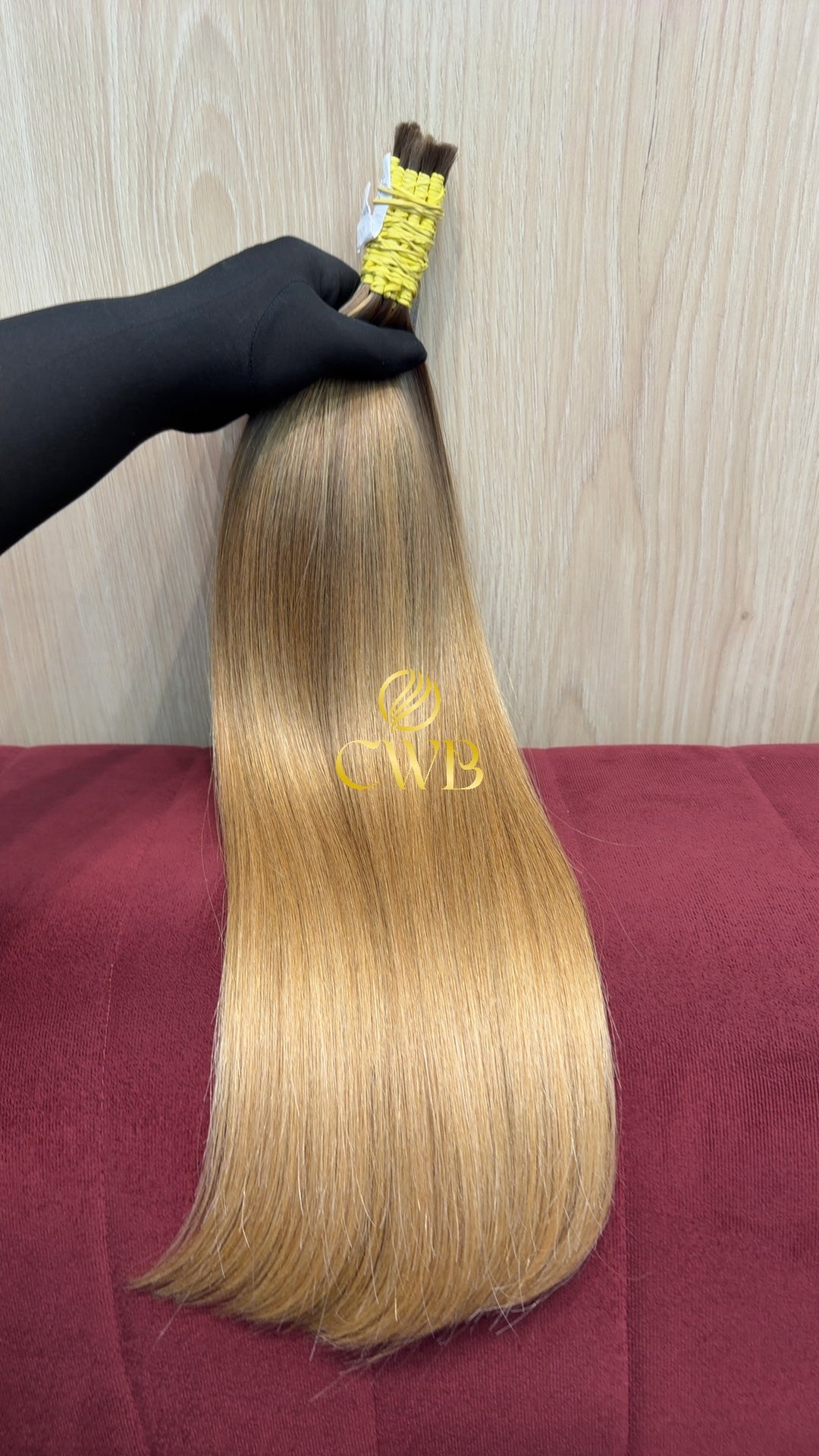 Cabelo Loiro Descolorido 58cm 157g Brasileiro do Sul