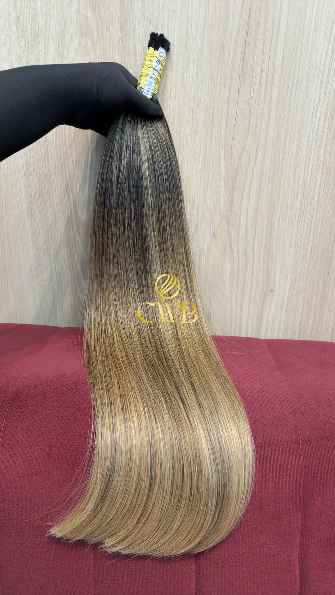 Cabelo Loiro Descolorido Moreno Iluminado 64cm 132g Brasileiro do Sul