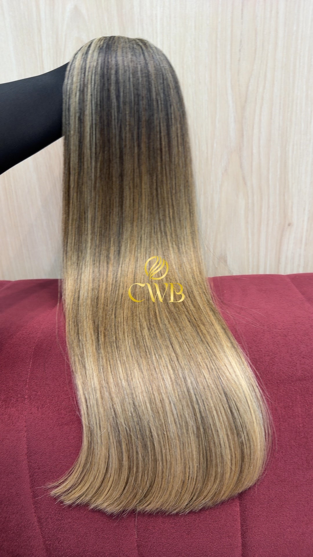 Cabelo Loiro Descolorido Moreno Iluminado 64cm 132g Brasileiro do Sul