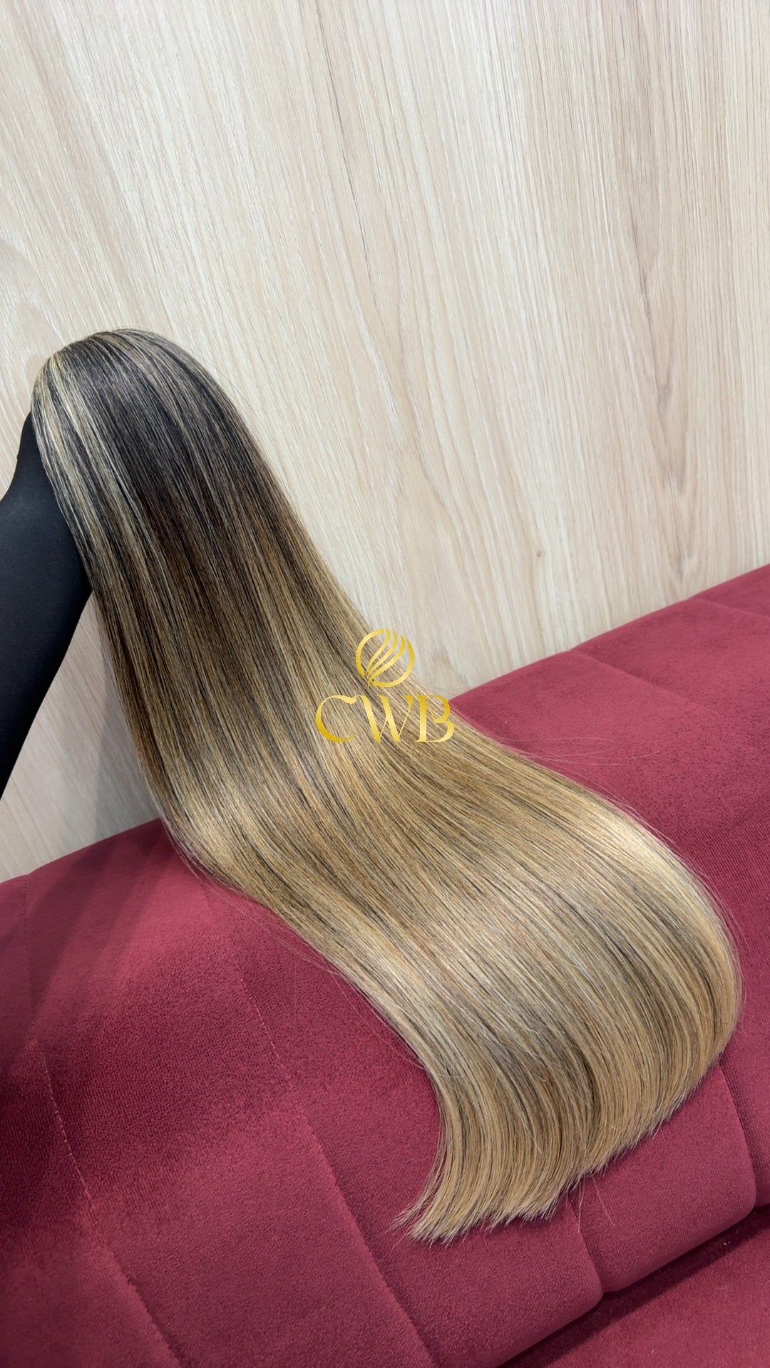 Cabelo Loiro Descolorido Moreno Iluminado 64cm 132g Brasileiro do Sul