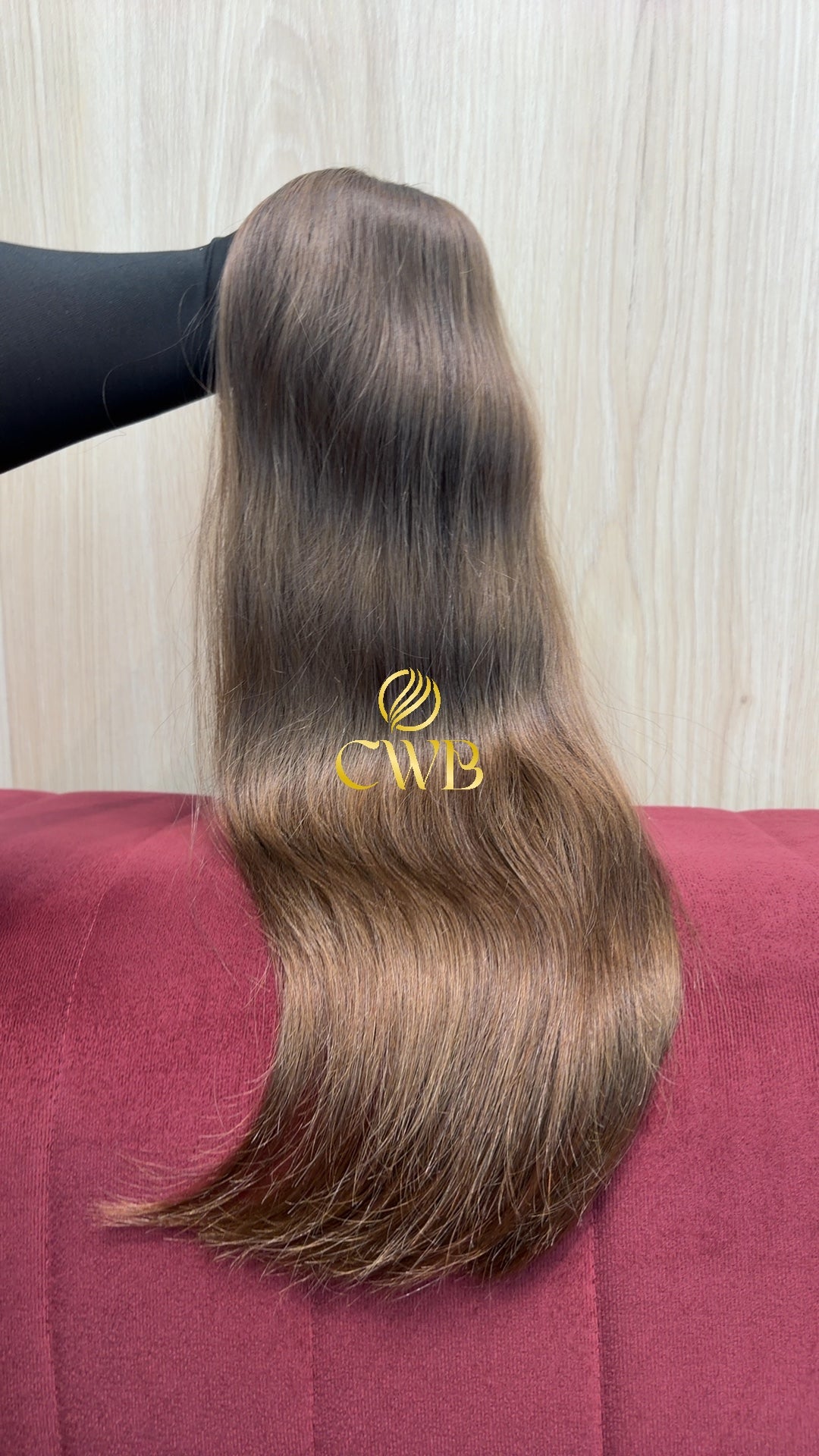 Cabelo Loiro Natural Escuro 64cm 101g Brasileiro do Sul