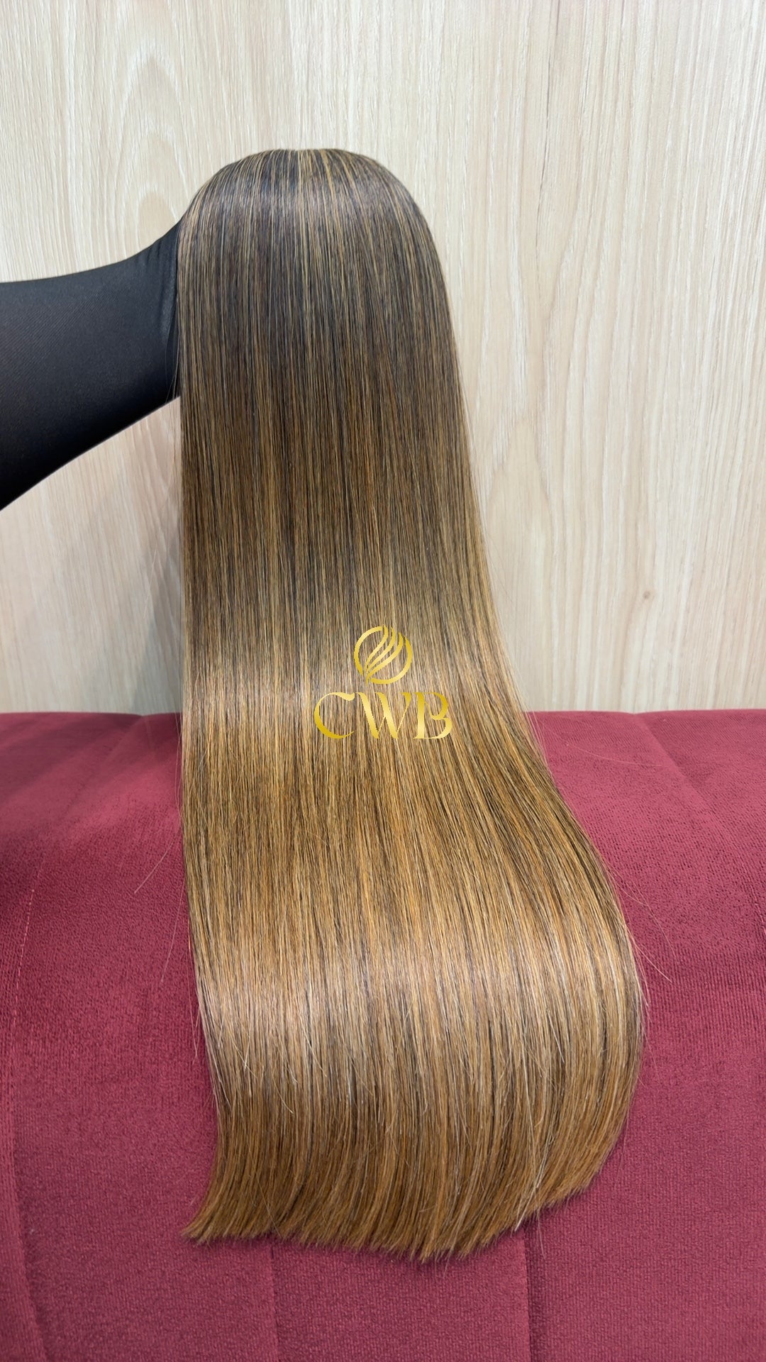 Cabelo Loiro Descolorido Moreno Iluminado 62cm 169g Brasileiro do Sul
