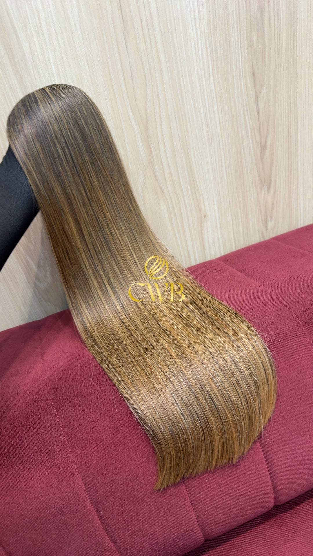 Cabelo Loiro Descolorido Moreno Iluminado 62cm 169g Brasileiro do Sul
