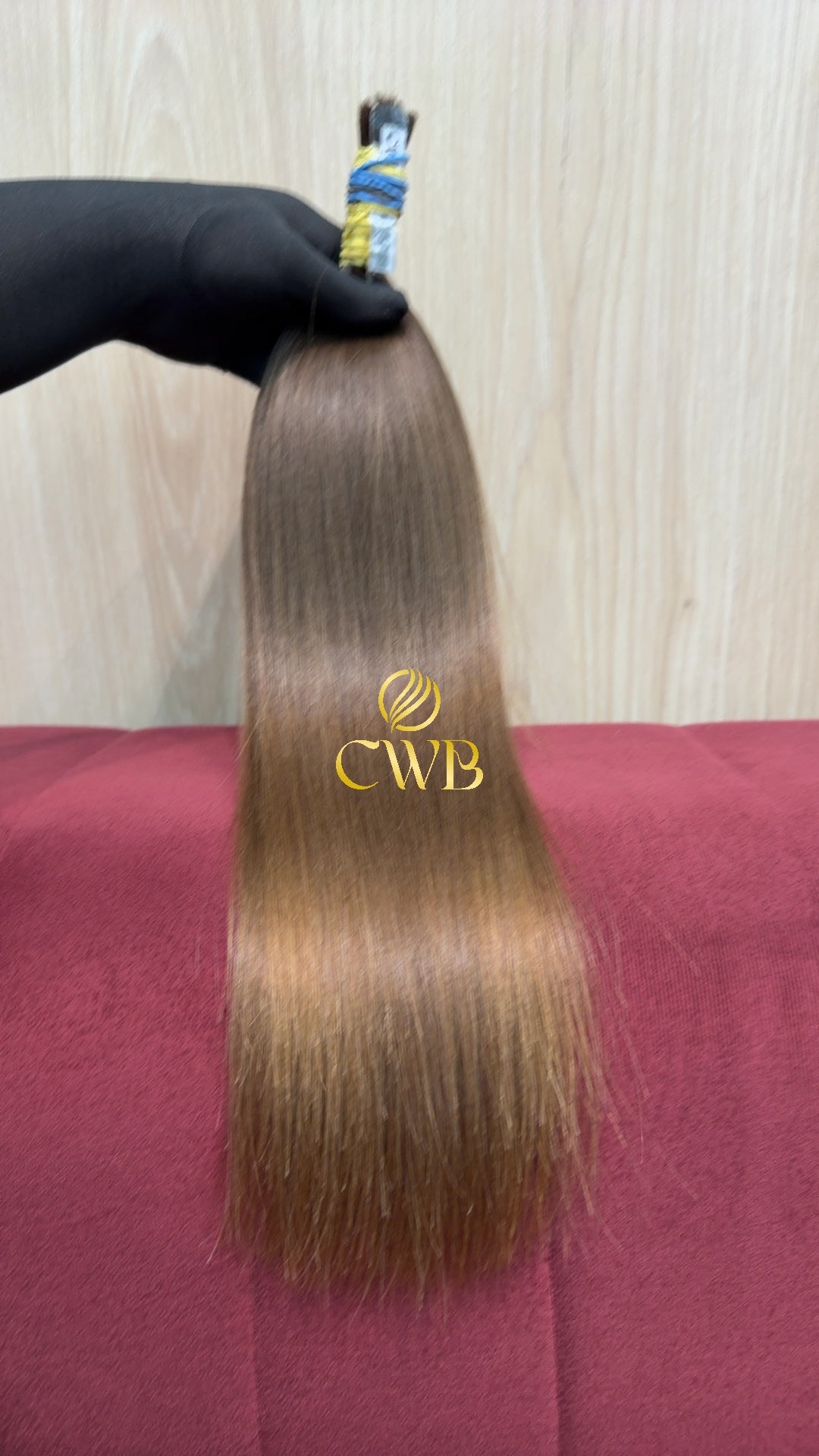 Cabelo Loiro Natural Médio 50cm 67g Brasileiro do Sul