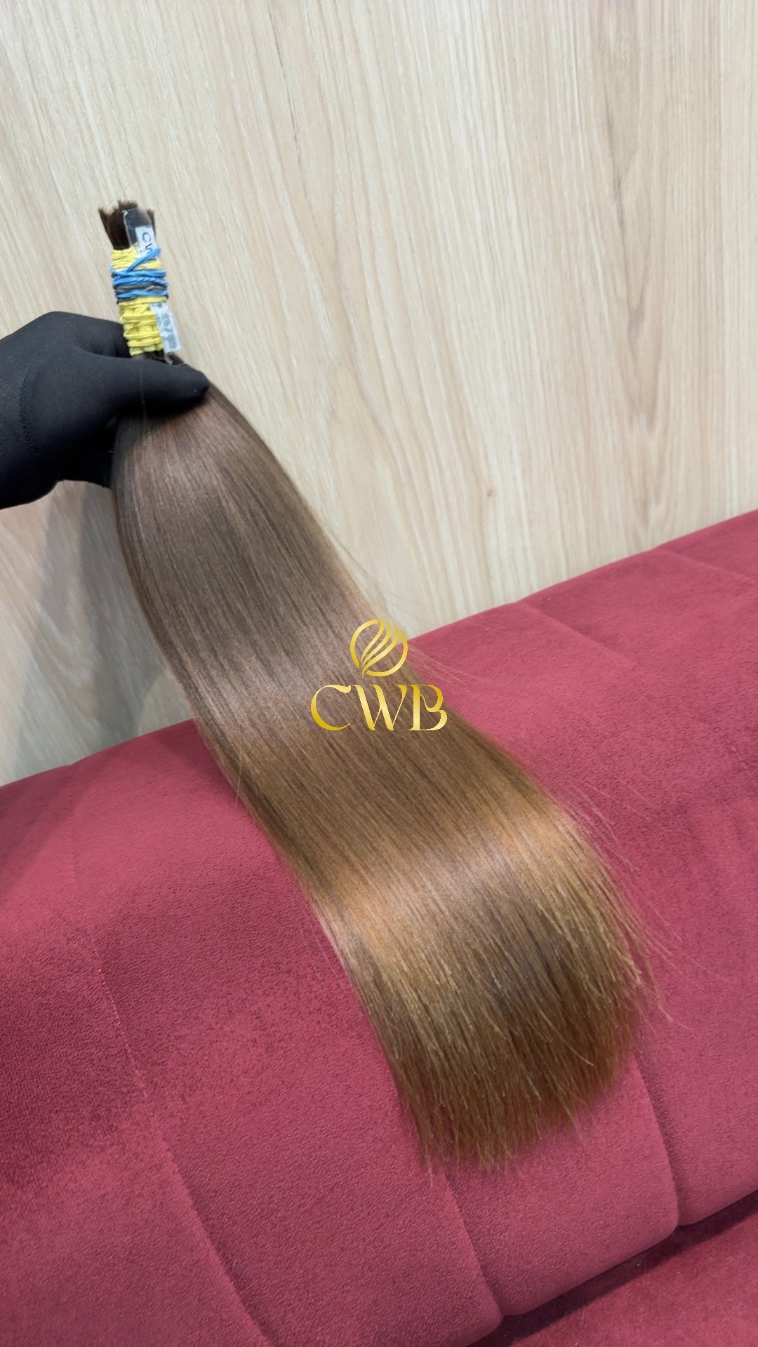 Cabelo Loiro Natural Médio 50cm 67g Brasileiro do Sul