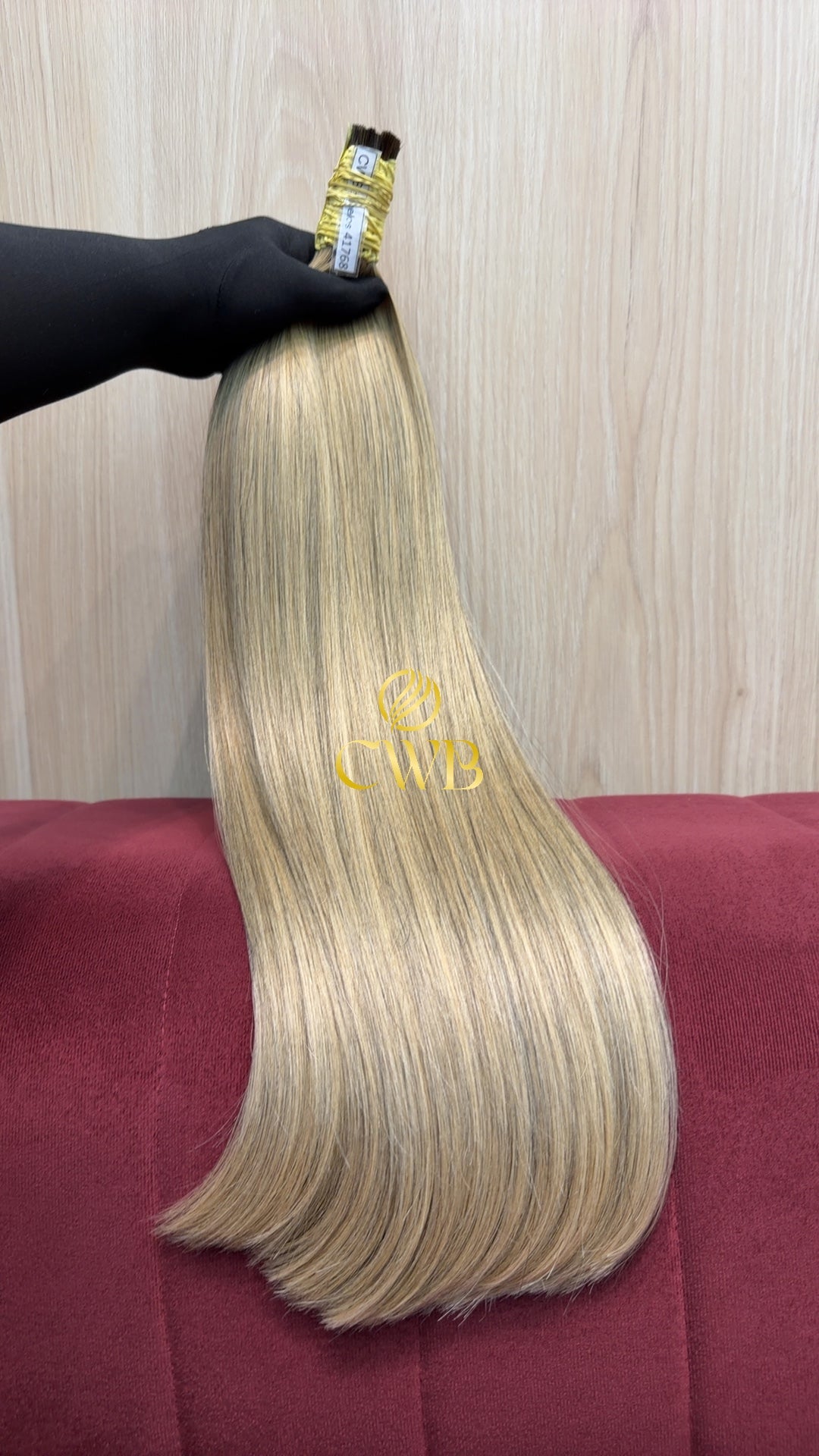 Cabelo Loiro Descolorido 60cm 208g Brasileiro do Sul