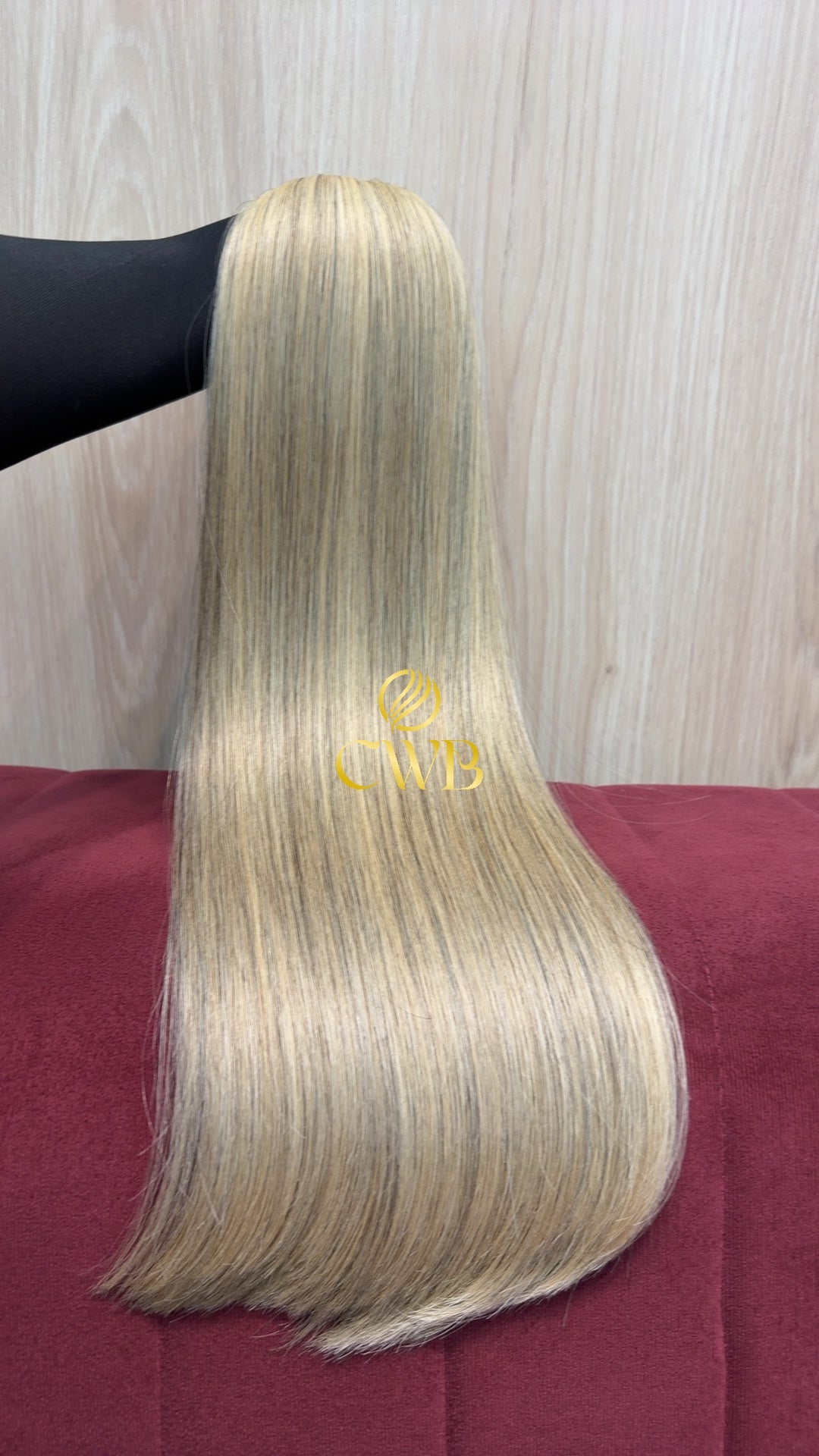 Cabelo Loiro Descolorido 60cm 208g Brasileiro do Sul