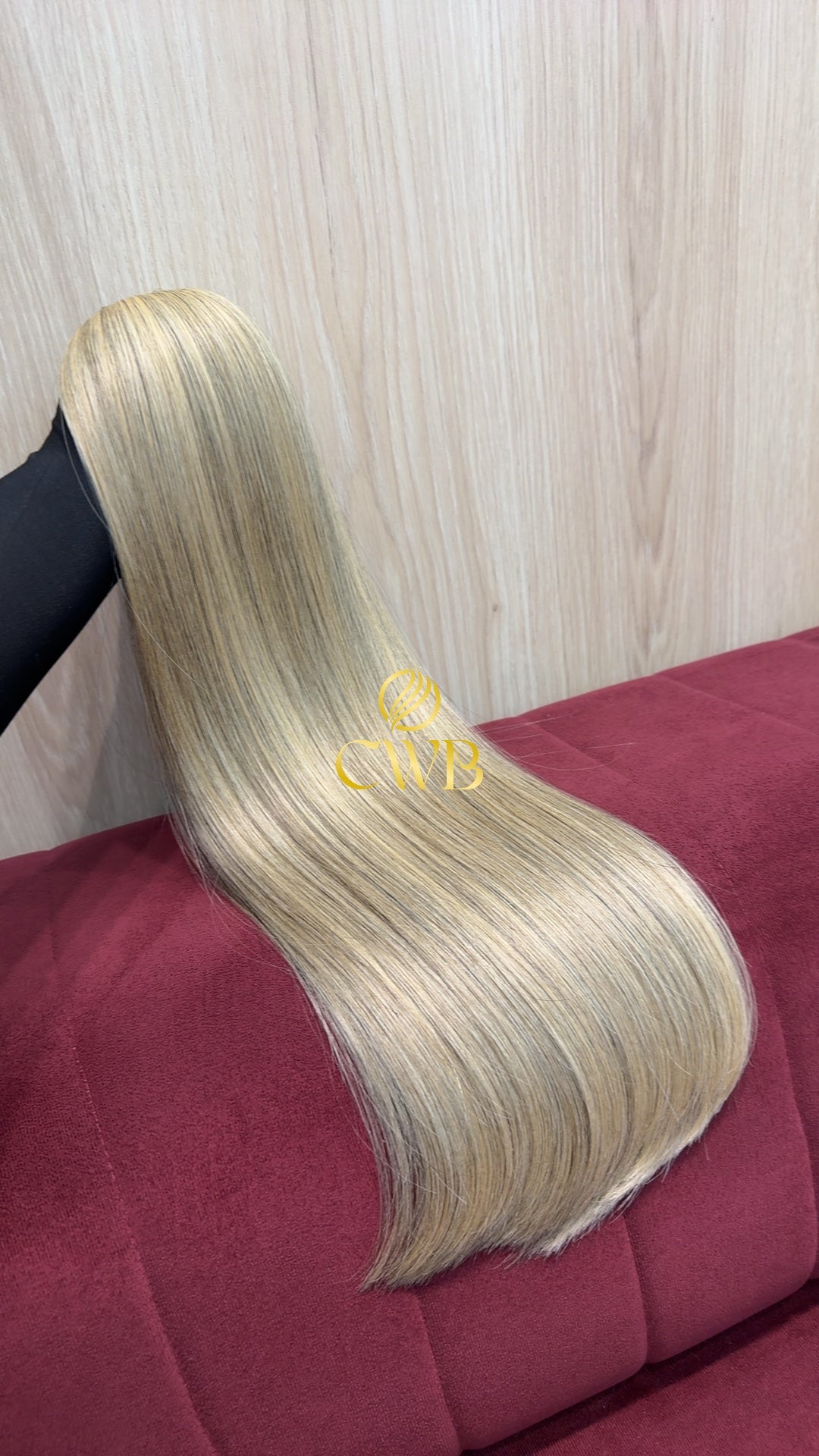 Cabelo Loiro Descolorido 60cm 208g Brasileiro do Sul