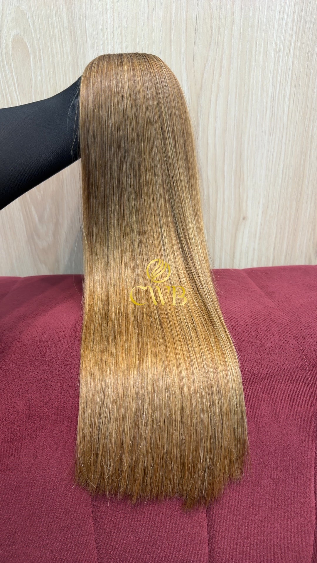 Cabelo Loiro Descolorido Moreno Iluminado 56cm 146g Brasileiro do Sul