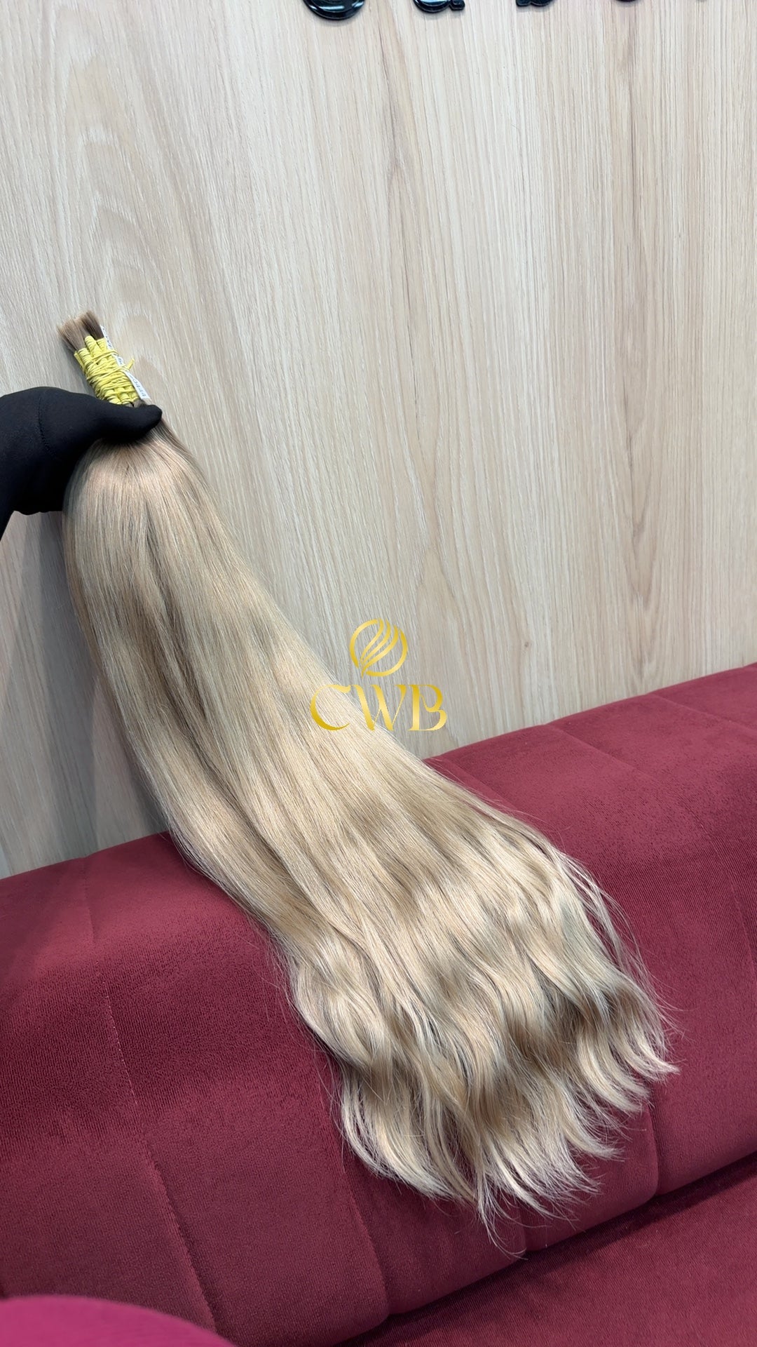Cabelo Loiro Descolorido Claro 66cm 178g Brasileiro do Sul