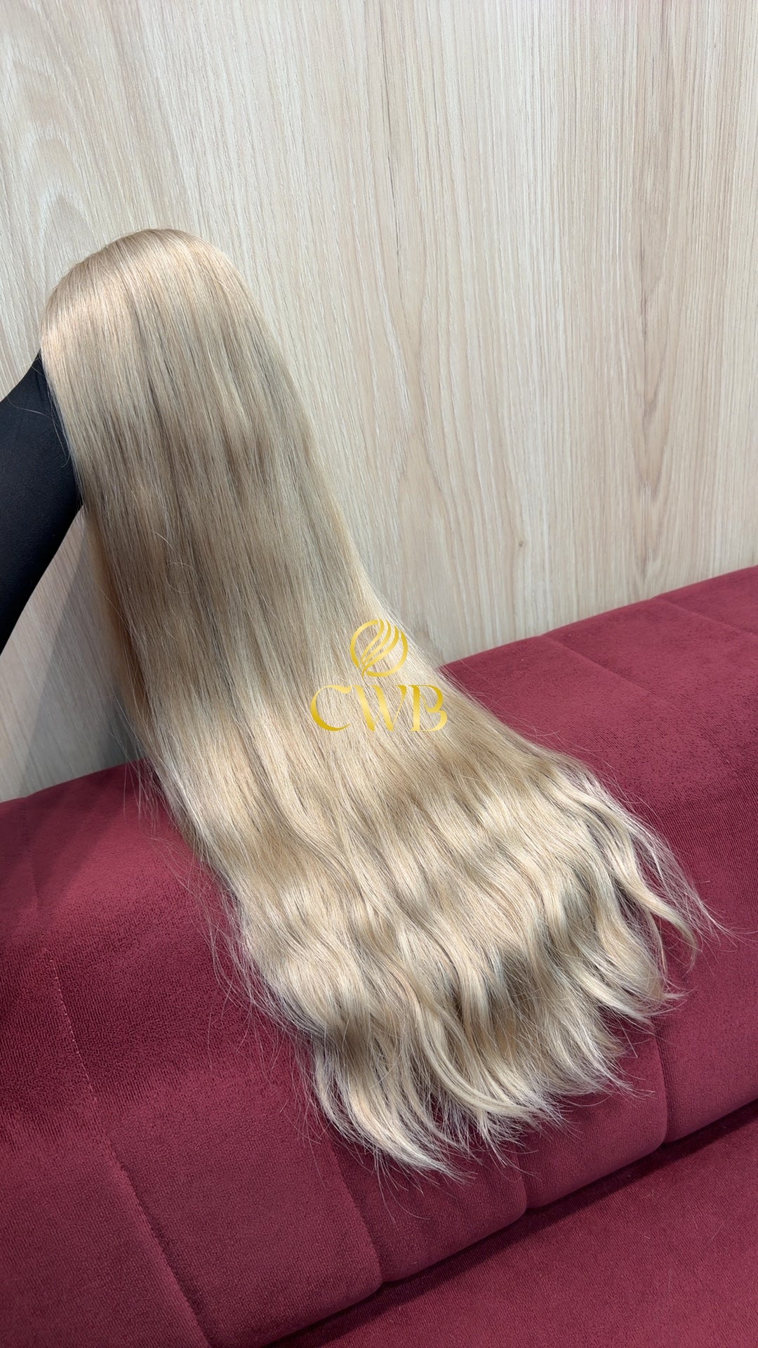 Cabelo Loiro Descolorido Claro 66cm 178g Brasileiro do Sul