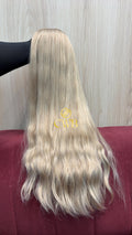 Cabelo Loiro Descolorido Claro 66cm 178g Brasileiro do Sul