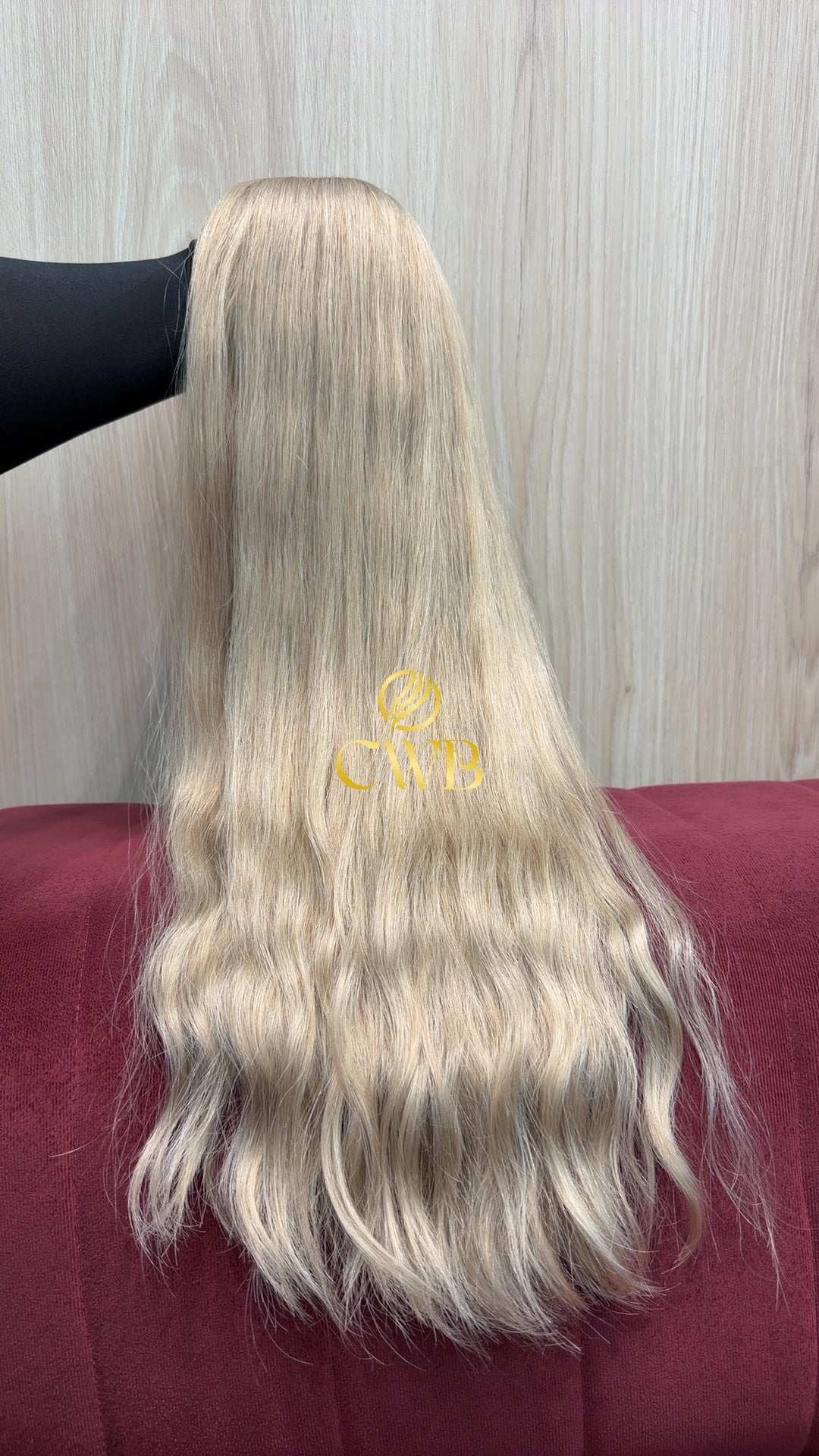 Cabelo Loiro Descolorido Claro 66cm 178g Brasileiro do Sul