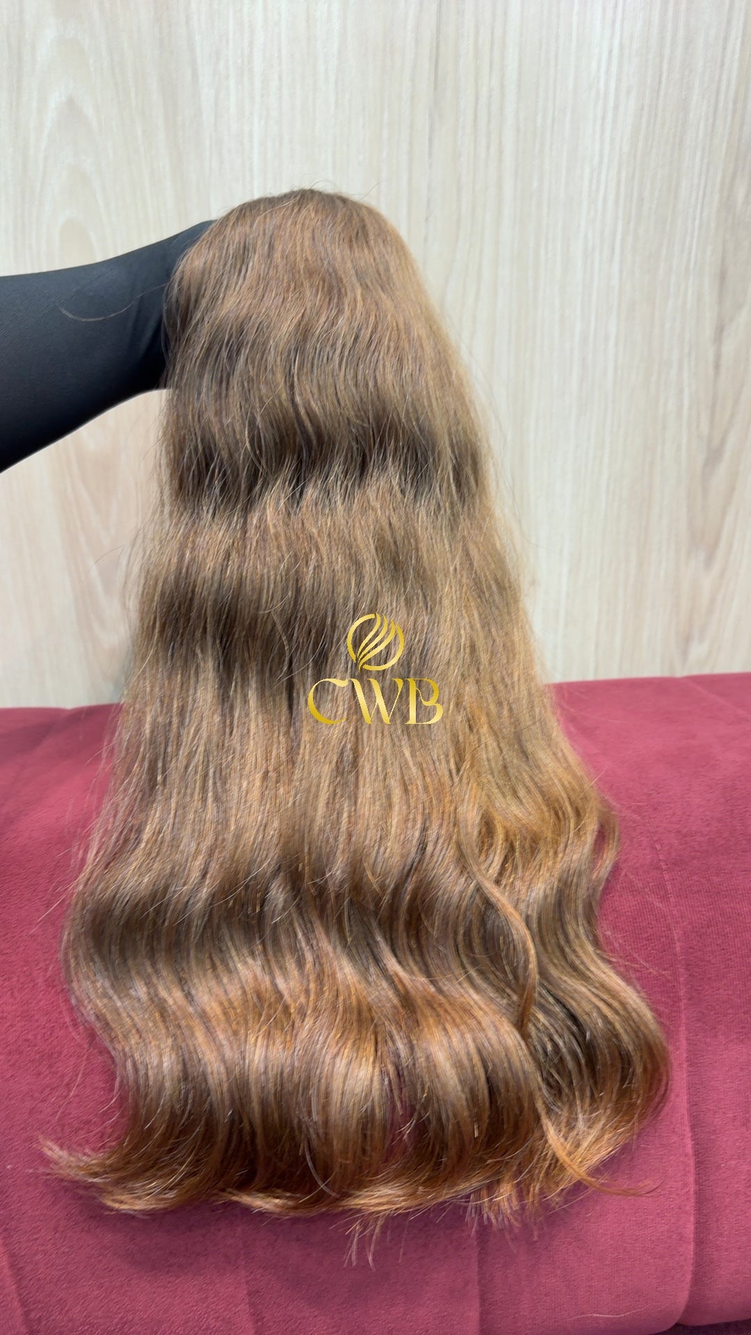 Cabelo Loiro Natural Médio 55cm 192g Brasileiro do Sul