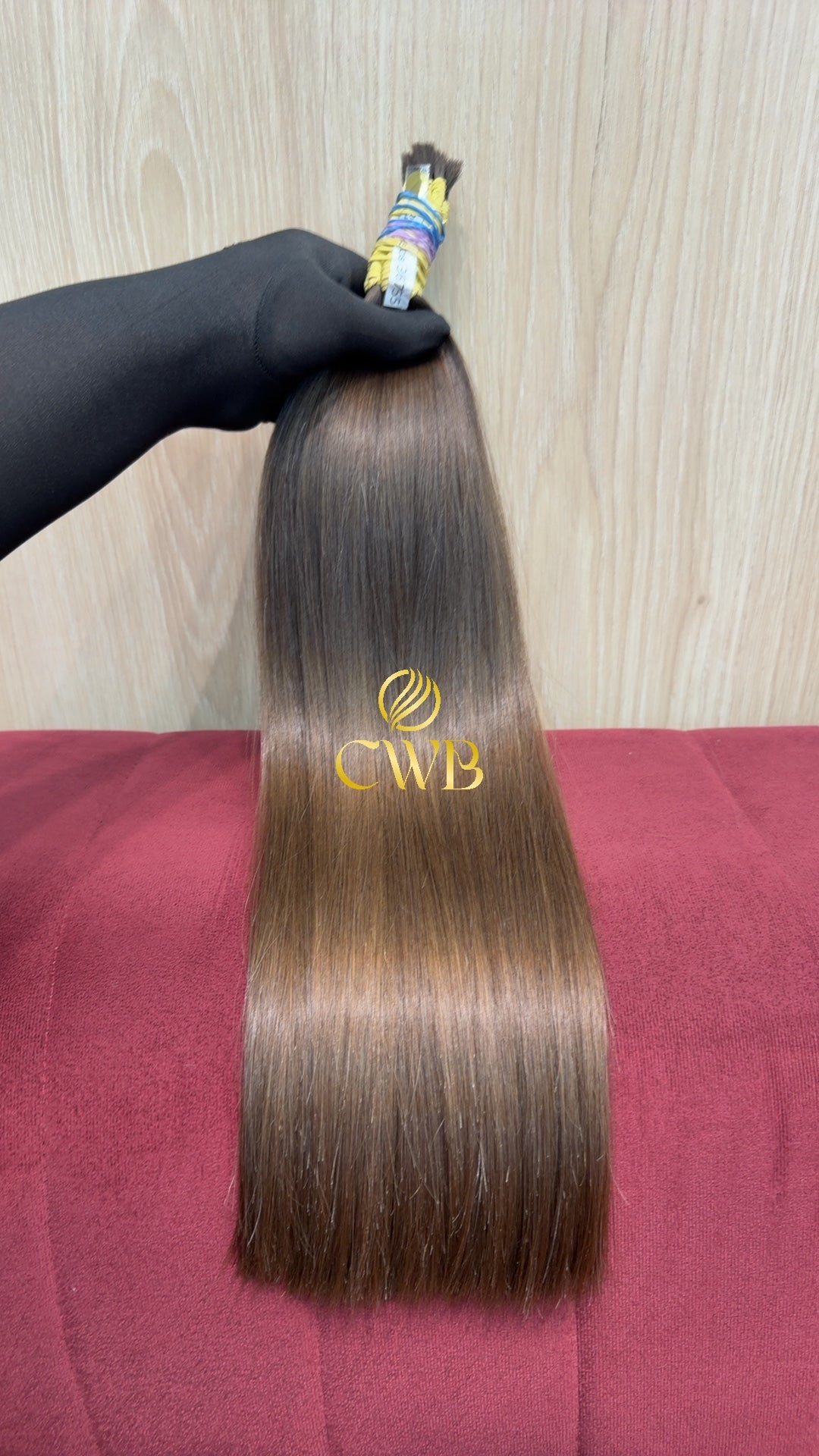 Cabelo Loiro Natural Escuro 51cm 107g Brasileiro do Sul