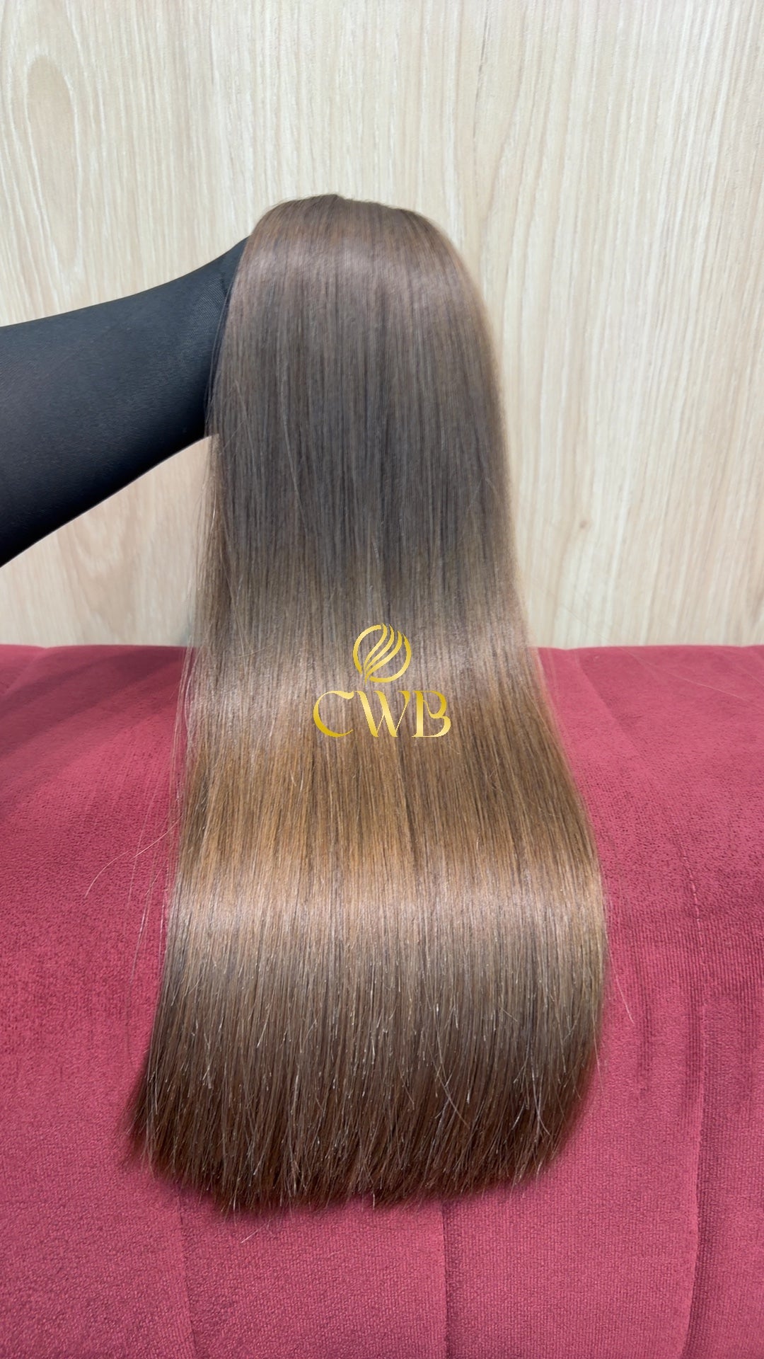 Cabelo Loiro Natural Escuro 51cm 107g Brasileiro do Sul