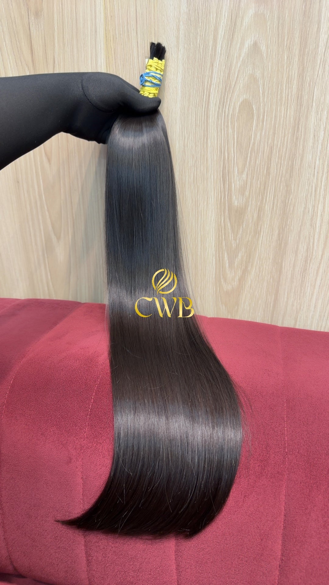 Cabelo Castanho Natural Escuro 65cm 95g Brasileiro do Sul