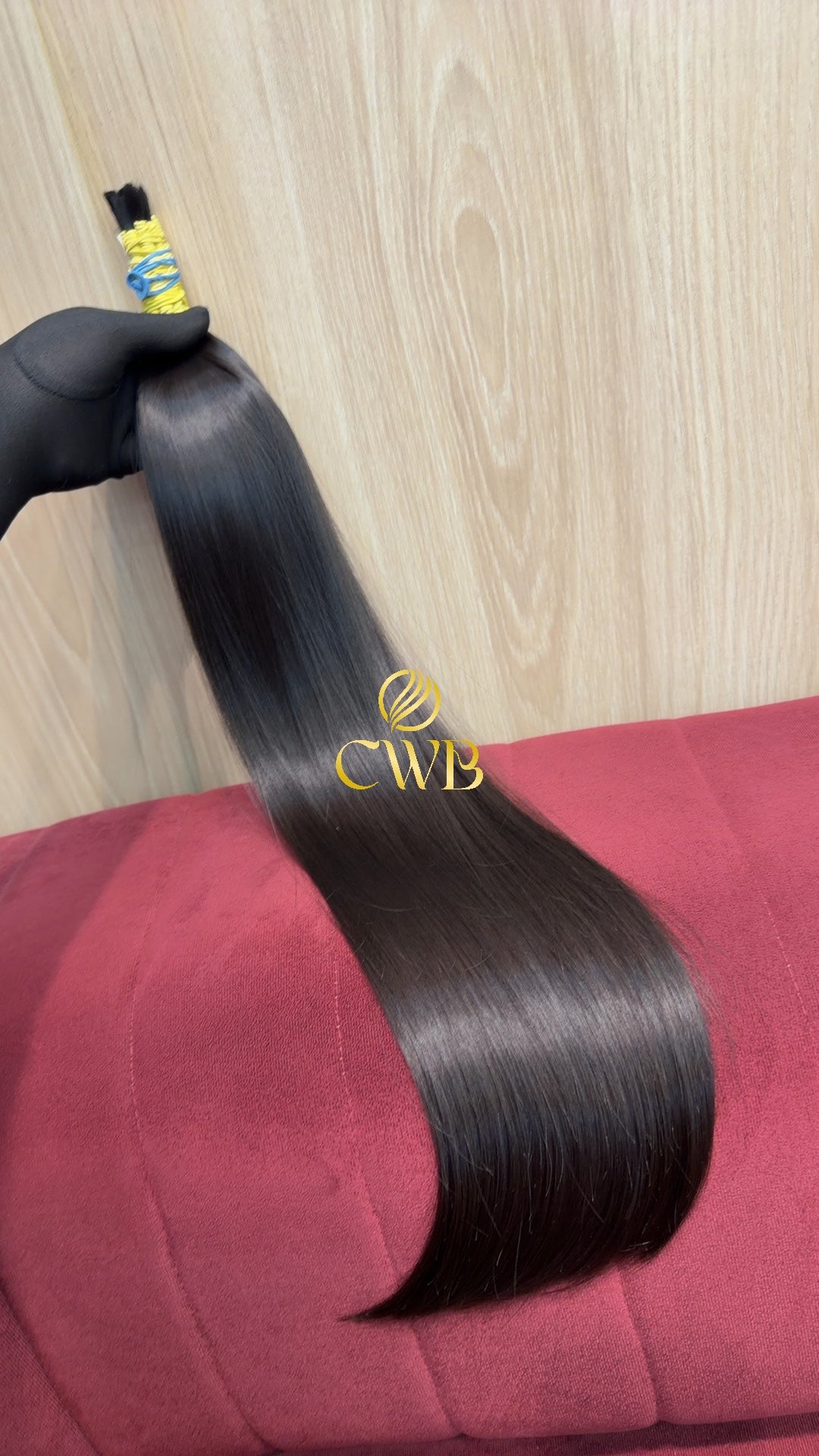 Cabelo Castanho Natural Escuro 65cm 95g Brasileiro do Sul