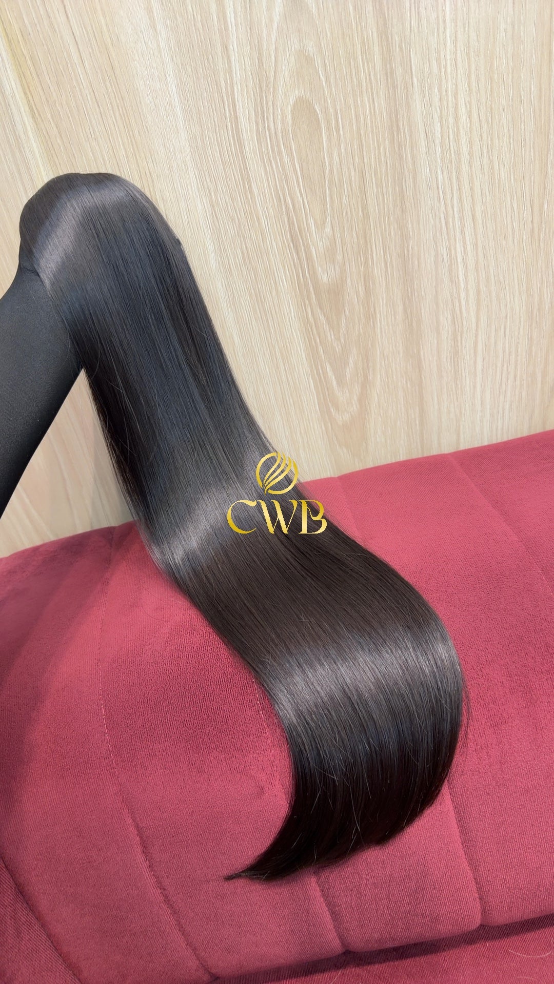 Cabelo Castanho Natural Escuro 65cm 95g Brasileiro do Sul