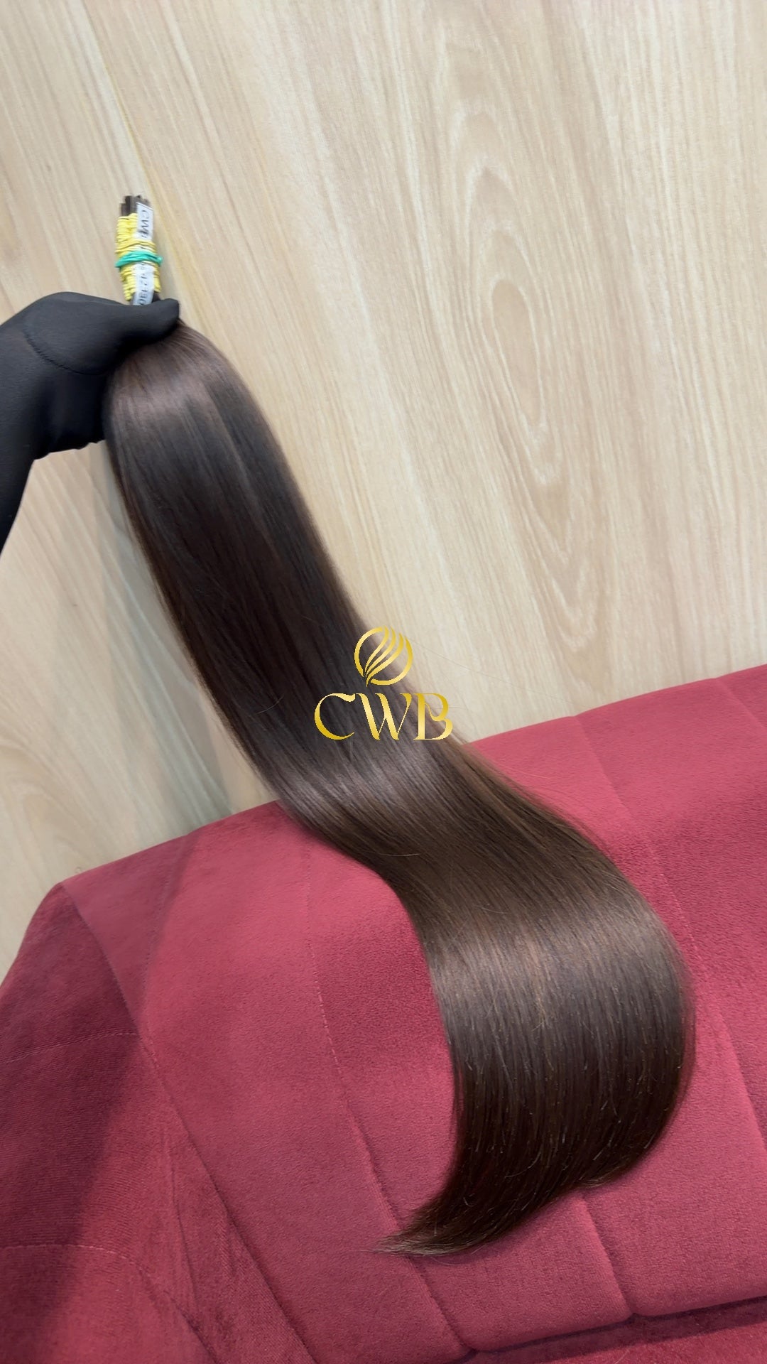 Cabelo Castanho Natural Claro 75cm 93g Brasileiro do Sul