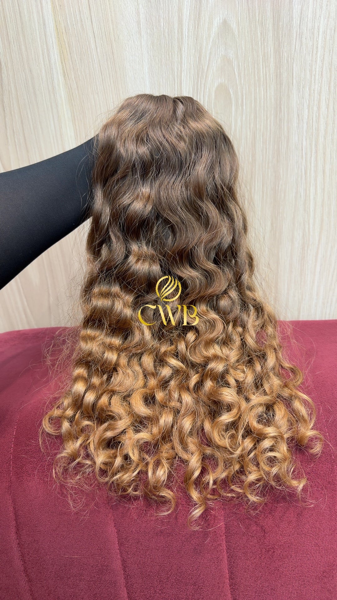 Cabelo Loiro Médio Personalizado 48cm 136g Brasileiro do Sul