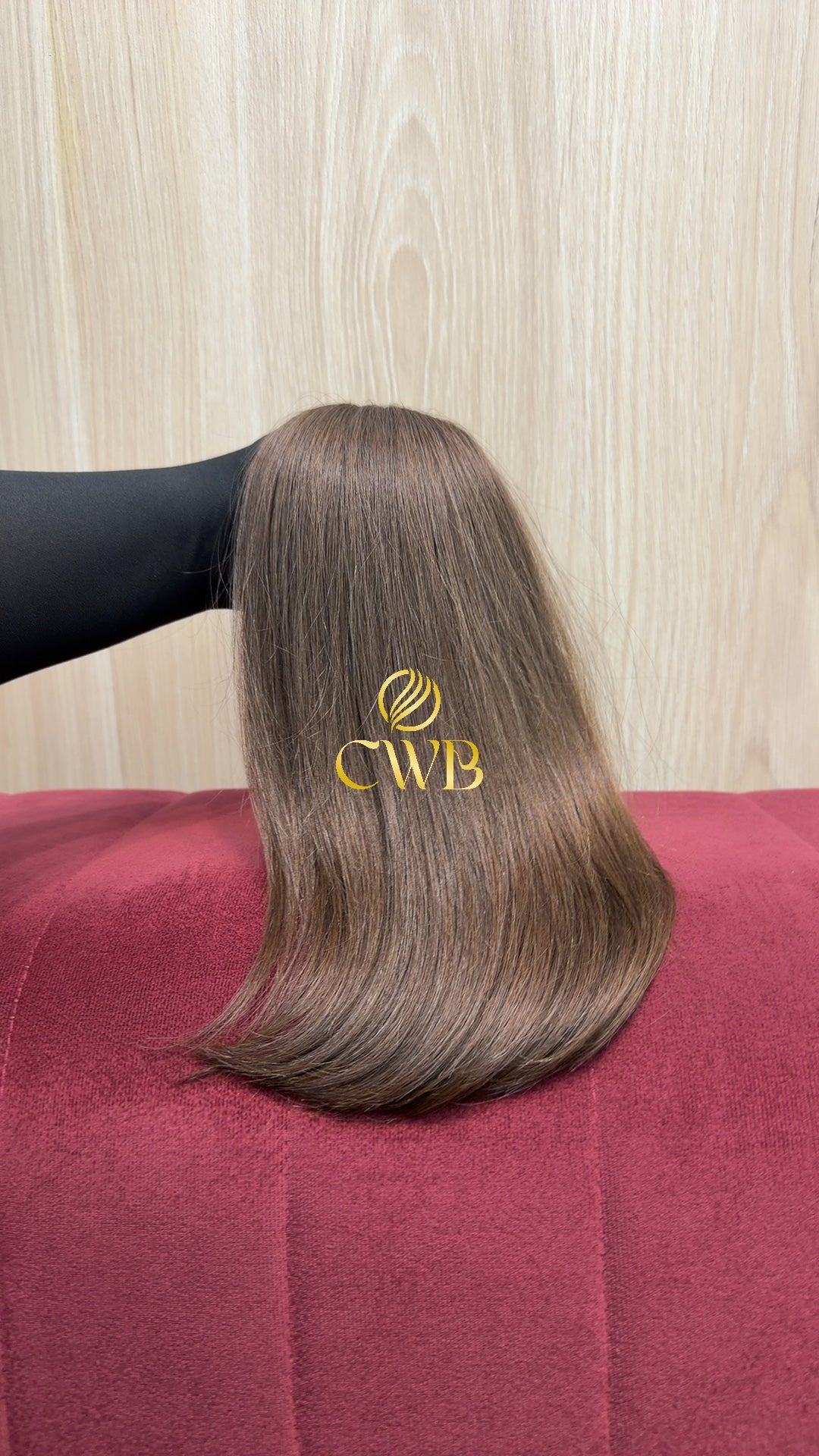 Cabelo Loiro Natural Médio 40cm 116g Brasileiro do Sul