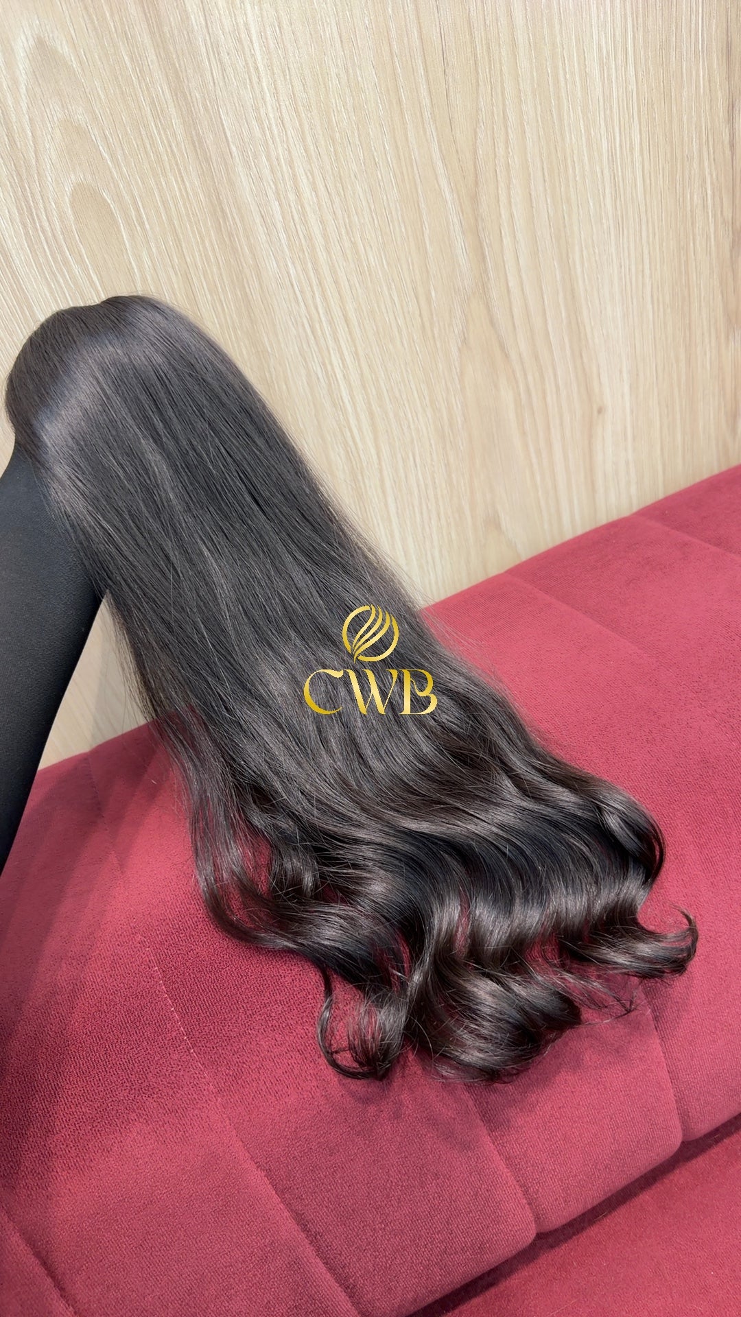 Cabelo Castanho Natural Escuro 53cm 66g Brasileiro do Sul