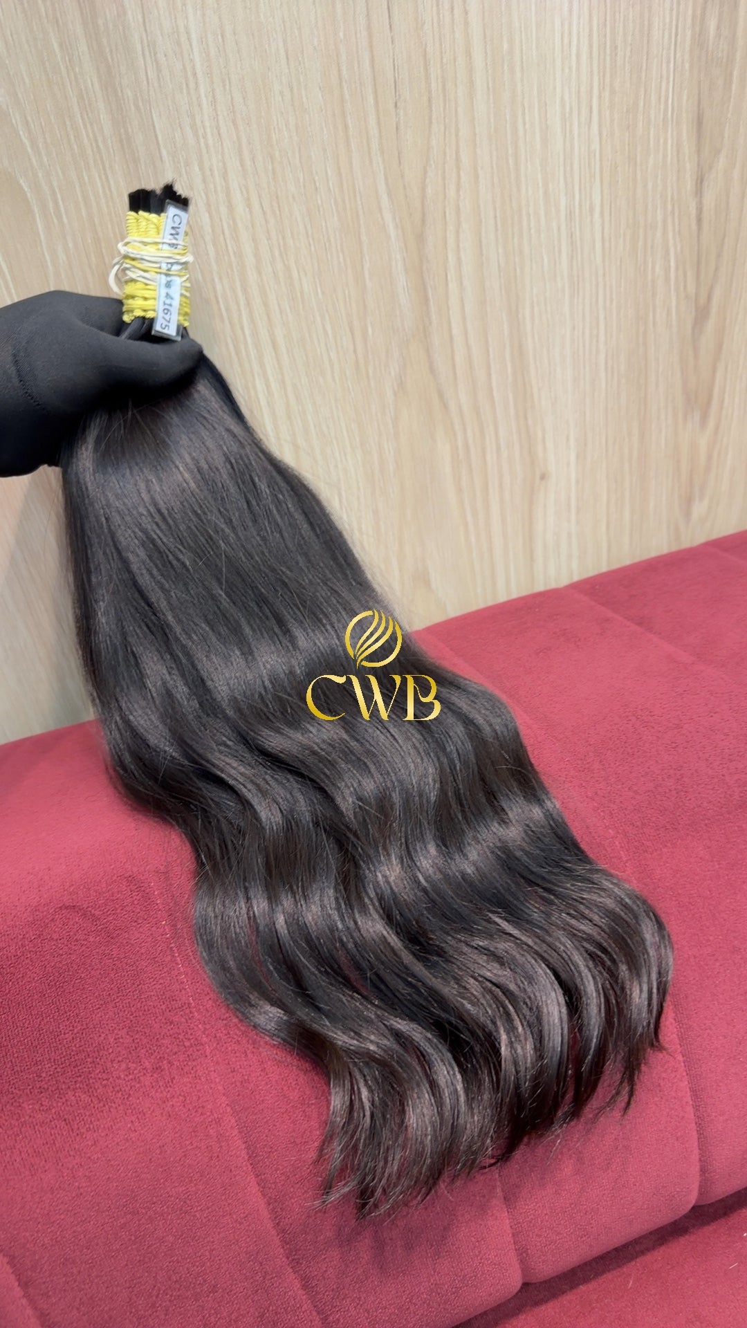 Cabelo Castanho Natural Escuro 50cm 134g Brasileiro do Sul