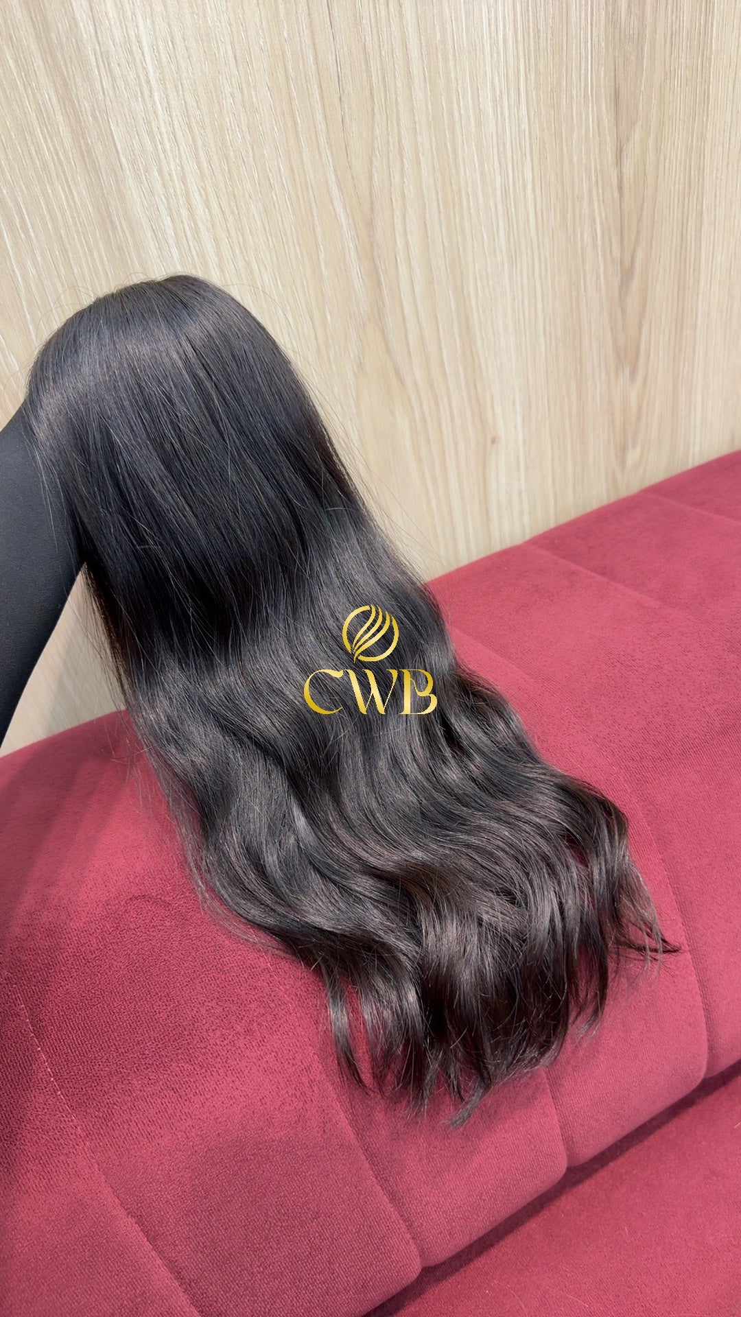 Cabelo Castanho Natural Escuro 50cm 134g Brasileiro do Sul