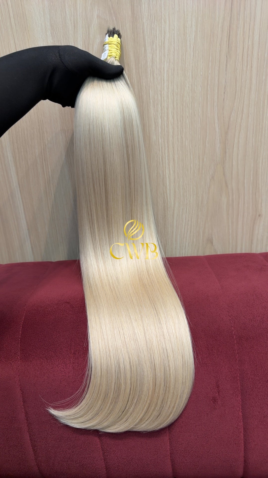Cabelo Loiro Descolorido Raiz Esfumada 68cm 158g Brasileiro do Sul