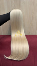 Cabelo Loiro Descolorido Raiz Esfumada 68cm 158g Brasileiro do Sul