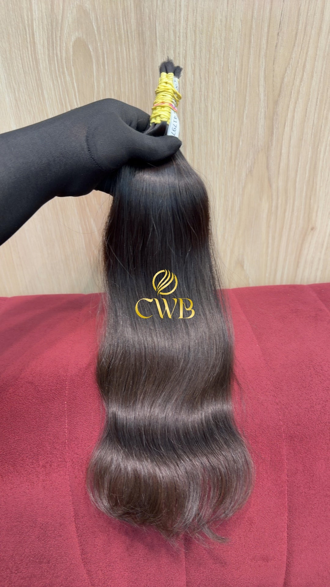 Cabelo Castanho Natural Escuro 45cm 75g Brasileiro do Sul
