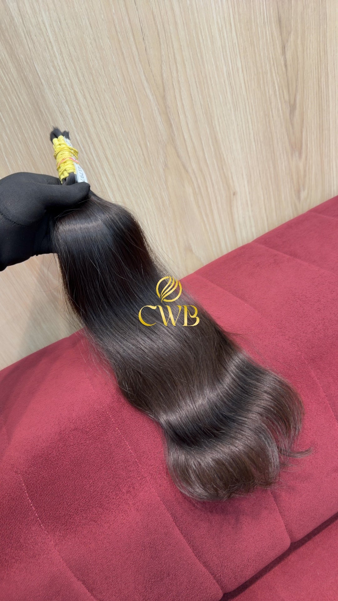 Cabelo Castanho Natural Escuro 45cm 75g Brasileiro do Sul