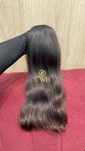 Cabelo Castanho Natural Escuro 45cm 75g Brasileiro do Sul