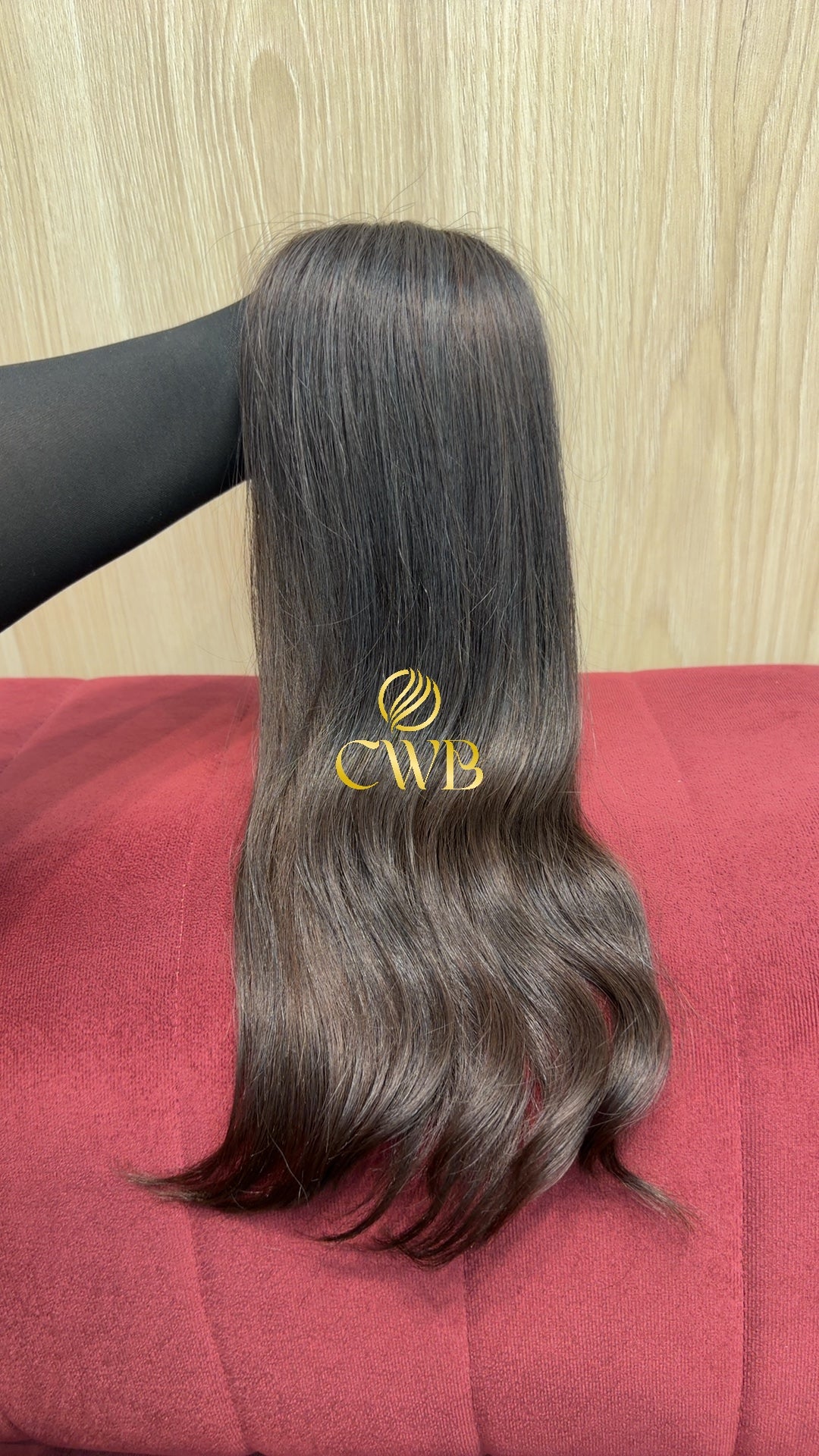 Cabelo Castanho Natural Claro 48cm 82g Brasileiro do Sul