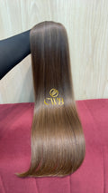 Cabelo Castanho Natural Claro 63cm 85g Brasileiro do Sul