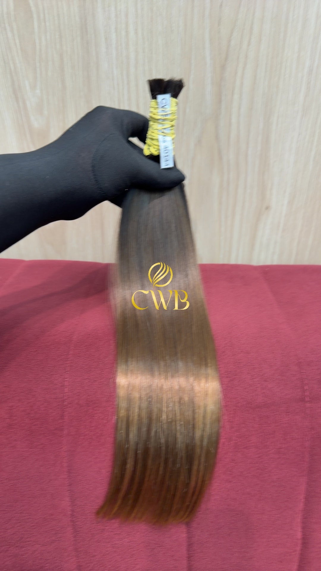 Cabelo Loiro Natural Claro 42cm 56g Brasileiro do Sul