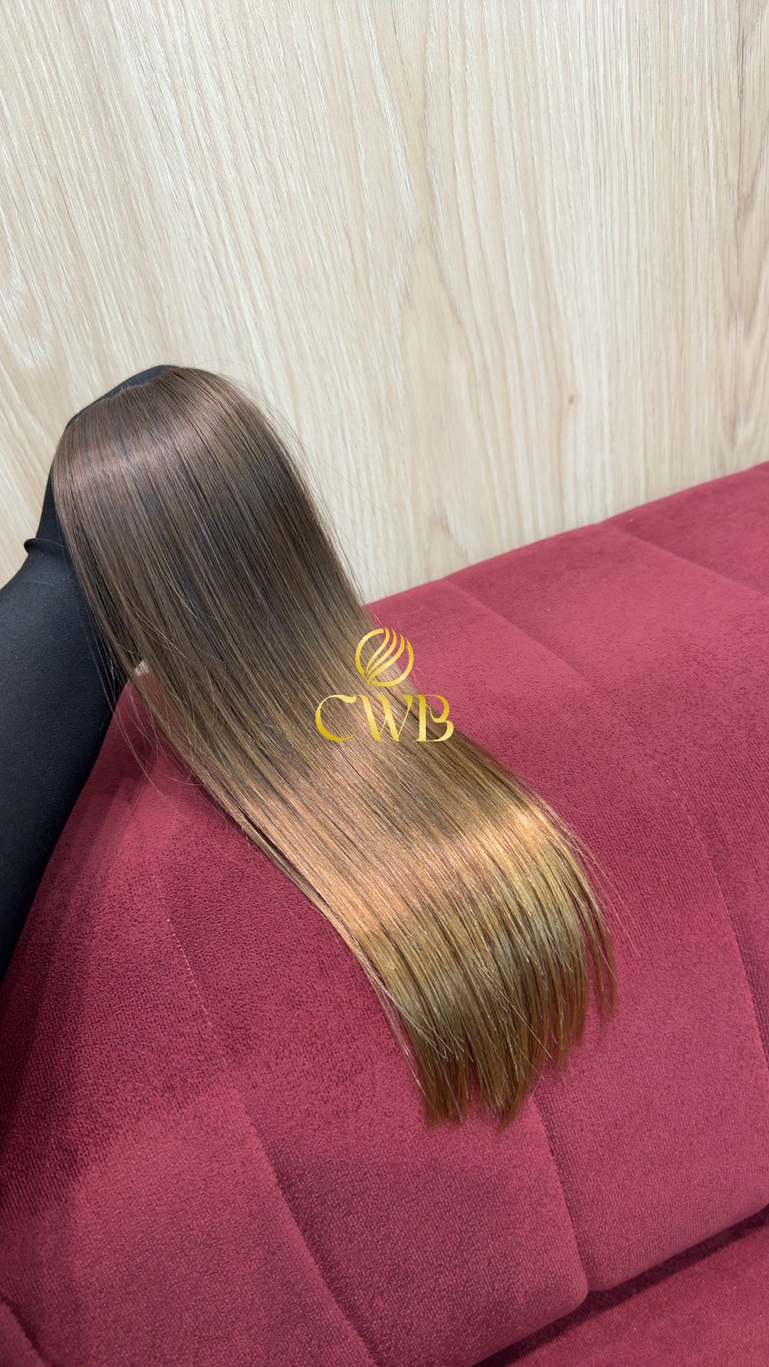 Cabelo Loiro Natural Claro 42cm 56g Brasileiro do Sul