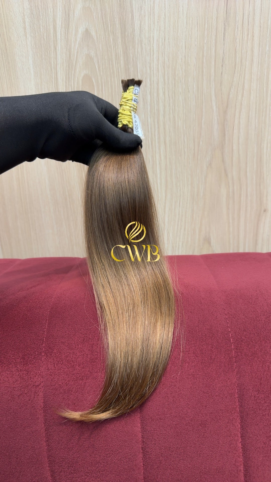 Cabelo Loiro Natural Claro 41cm 41g Brasileiro do Sul