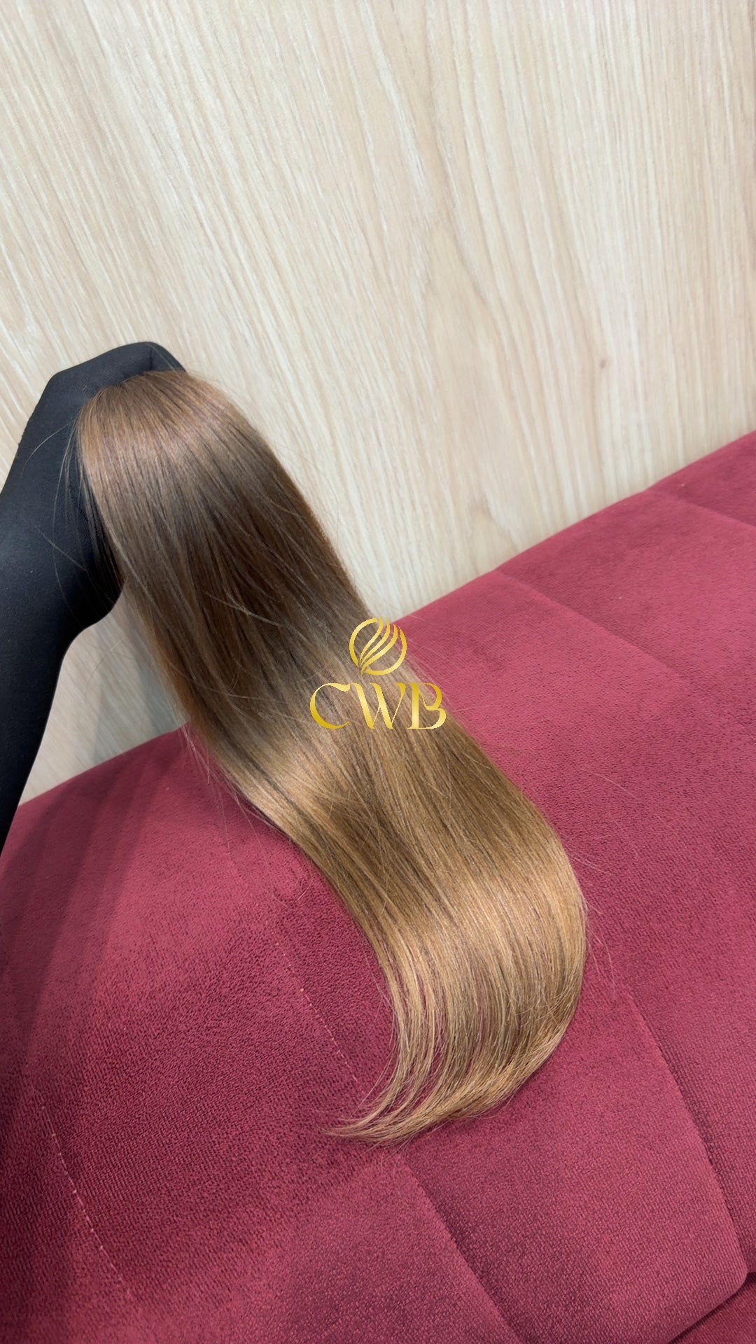 Cabelo Loiro Natural Claro 41cm 41g Brasileiro do Sul