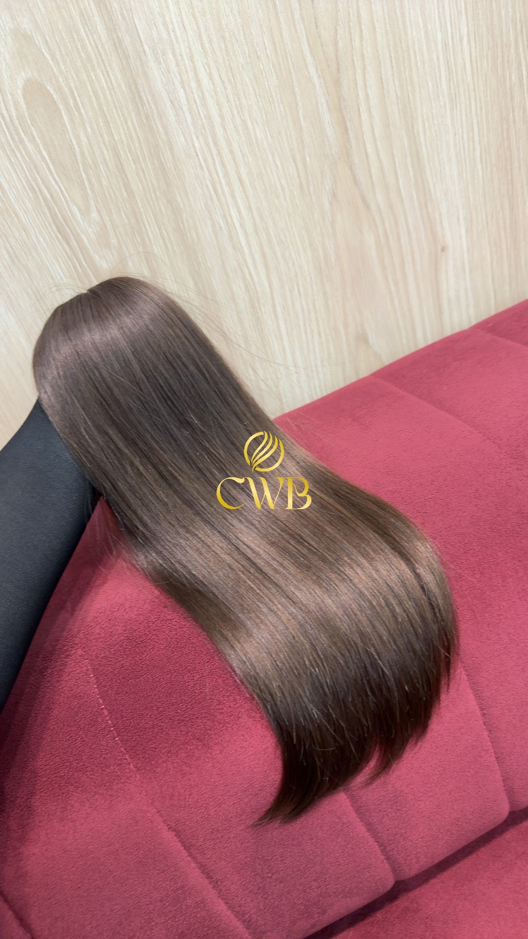 Cabelo Loiro Natural Escuro 46cm 120g Brasileiro do Sul