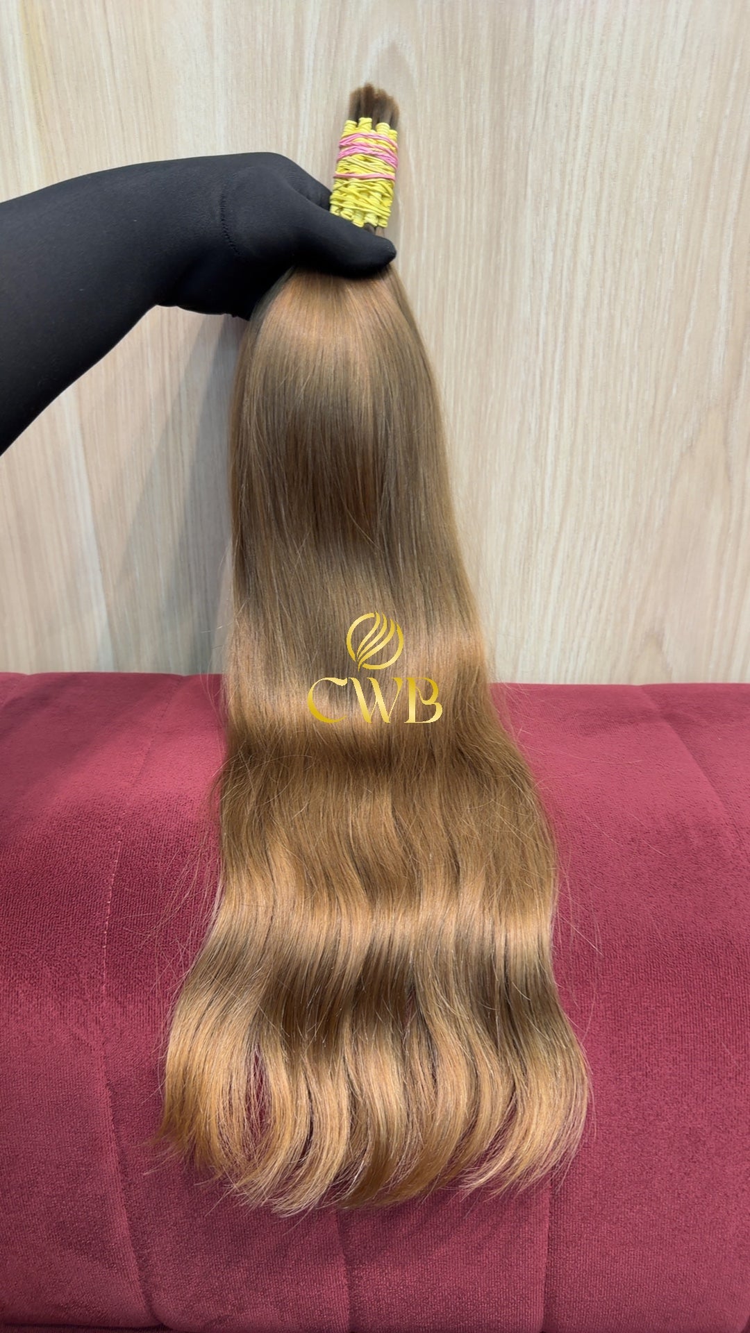 Cabelo Loiro Natural Médio 59cm 137g Brasileiro do Sul
