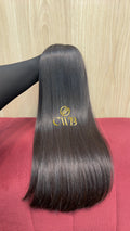 Cabelo Castanho Natural Escuro 53cm 204g Brasileiro do Sul